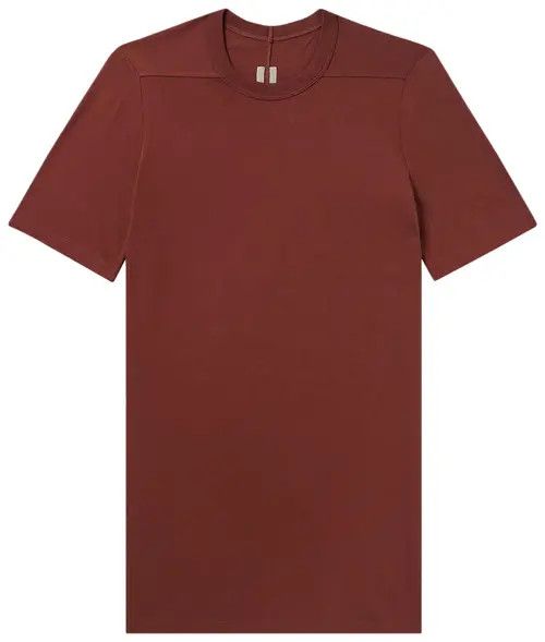 Rick Owens o1y0126 Crewneck T-Shirt in Brick Size M / US 6-8 / IT 42-44 - 1 Preview