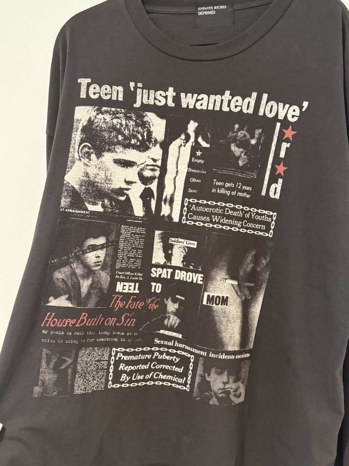 Enfants Riches Deprimes TEEN JUST WANTED LOVE Size US L / EU 52-54 / 3 - 3 Thumbnail