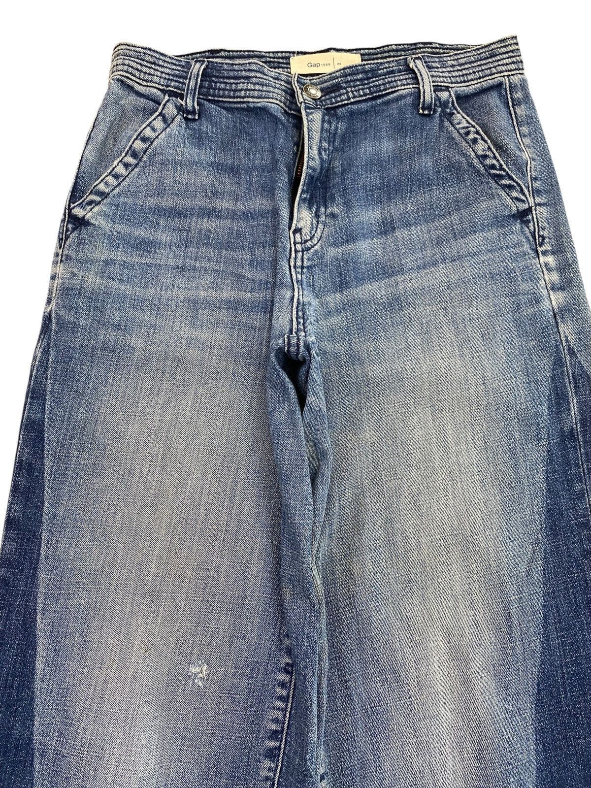 Gap Gap Brand Baggy Jeans Faded Wash Style Size US 28 / EU 44 - 2 Thumbnail