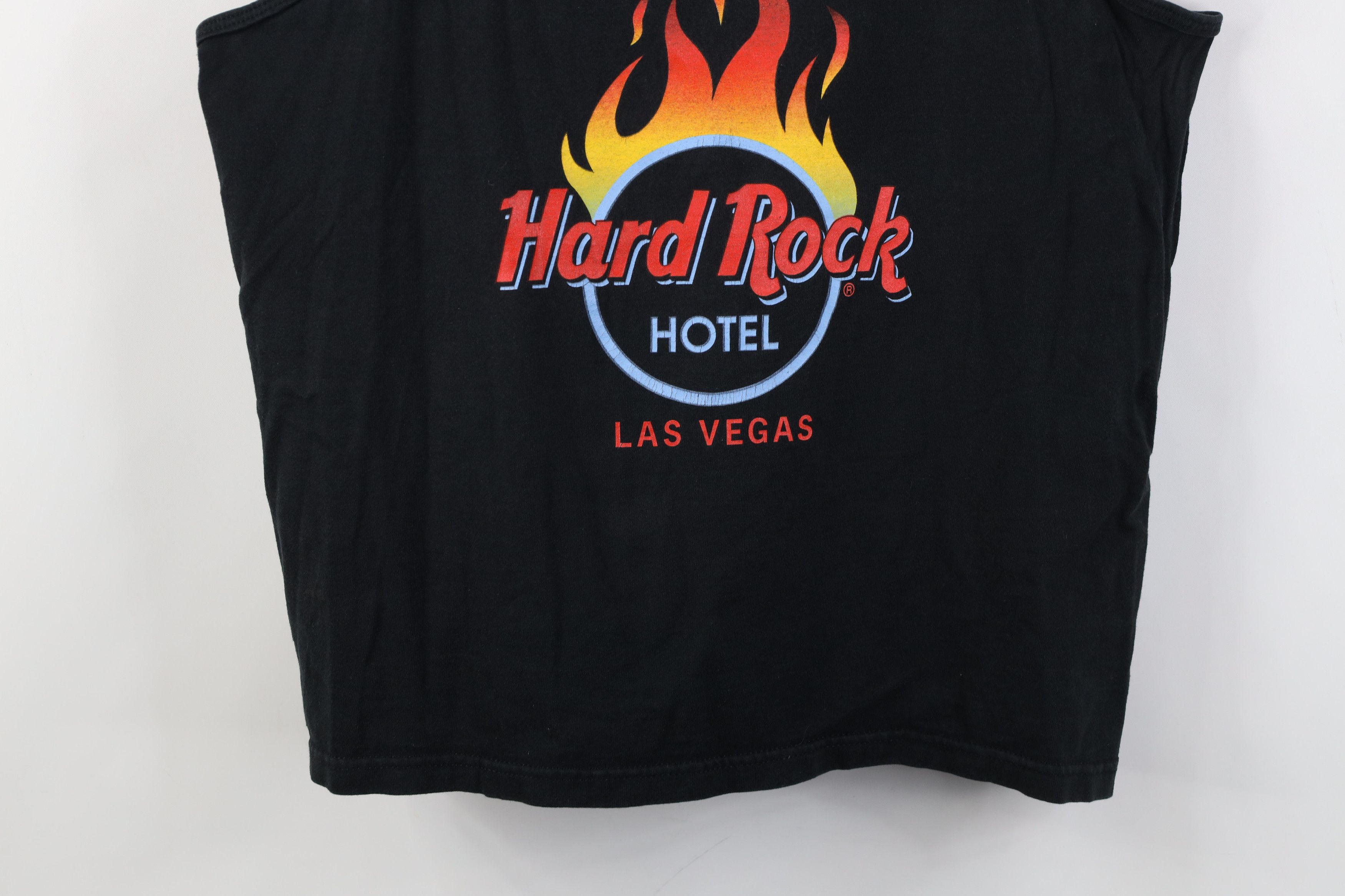 Hard Rock Cafe Vintage 90s Y2K Hard Rock Cafe Hotel Vegas Tank Top T-Shirt Size M / US 6-8 / IT 42-44 - 3 Thumbnail