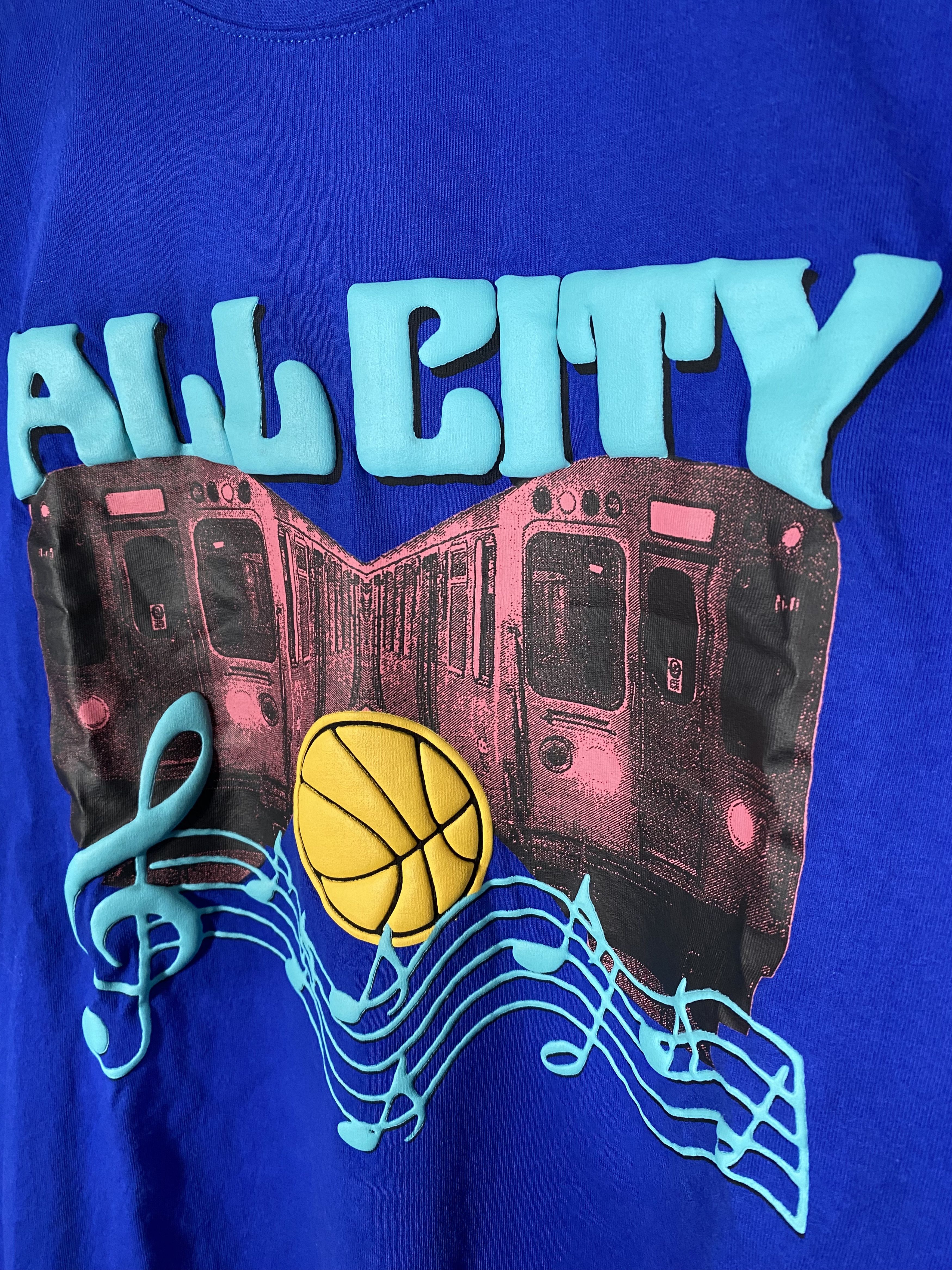 Just Don Just Don All City Puff Print Tshirt Size M Size US M / EU 48-50 / 2 - 2 Thumbnail