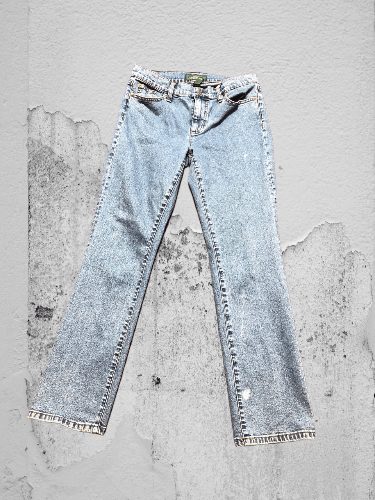 Ralph Lauren LAUREN RALPH LAUREN Jeans Blue Denim Tapered Casual Size 28" / US 6 / IT 42 - 1 Thumbnail