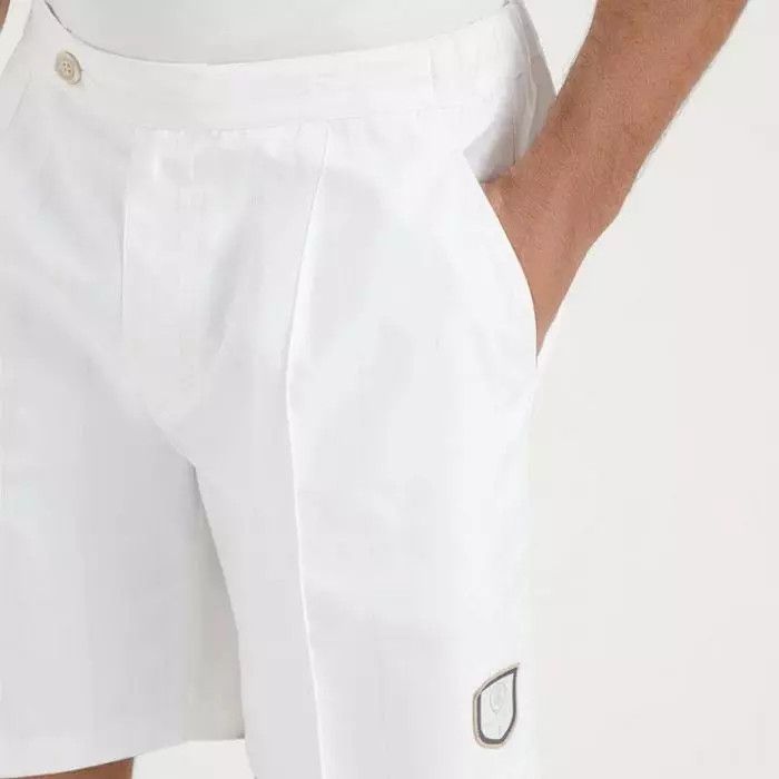 Brunello Cucinelli o1la1rc1a0425 Bermuda Short in White Size US 34 / EU 50 - 3 Thumbnail