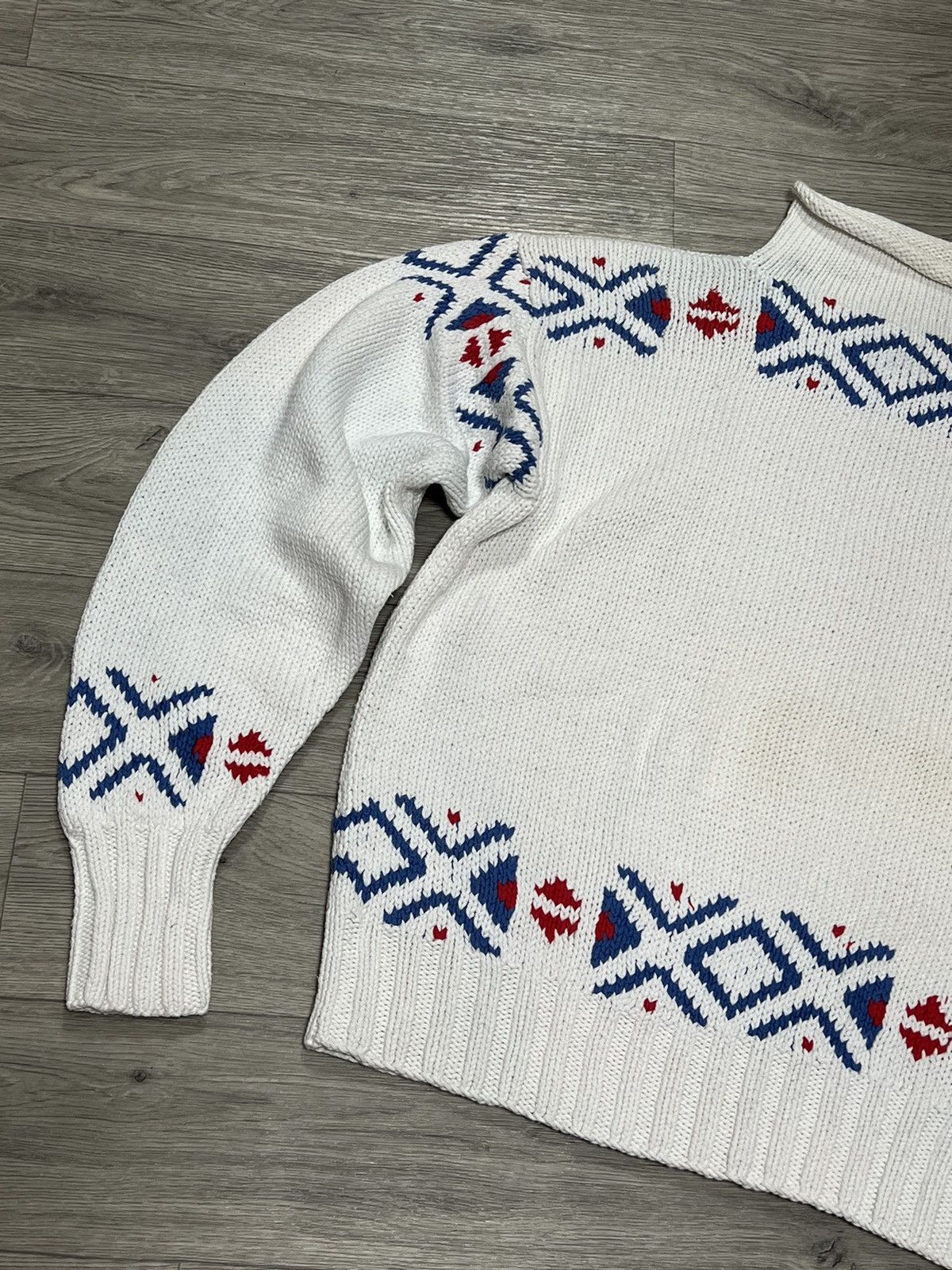 Polo Ralph Lauren × RRL Ralph Lauren × Vintage Polo Ralph Lauren knit Chunky vintage sweater Size US M / EU 48-50 / 2 - 3 Thumbnail