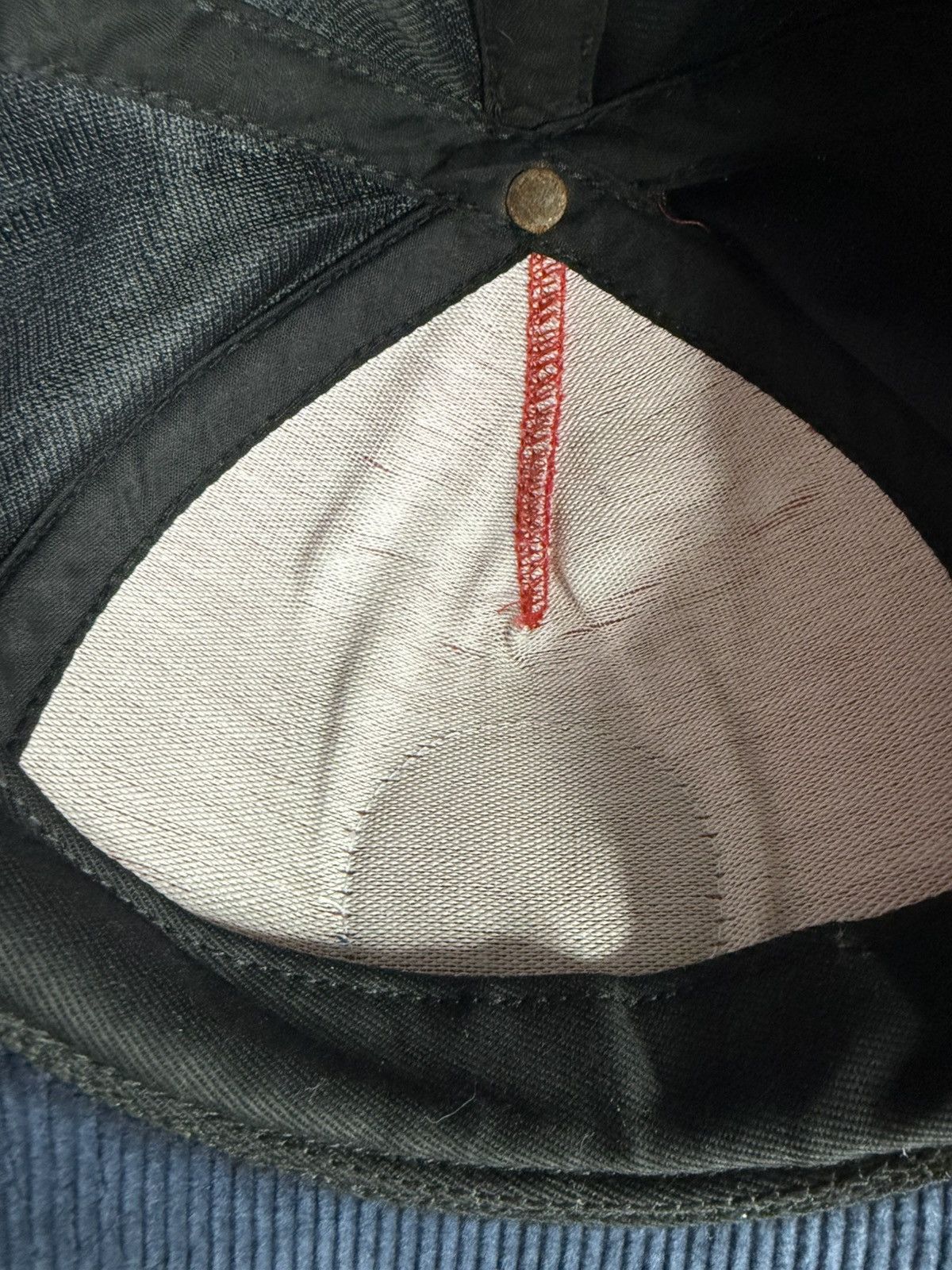 Supreme 2008 Supreme Worst Nightmare Corduroy Snapback Hat Size ONE SIZE - 8 Thumbnail