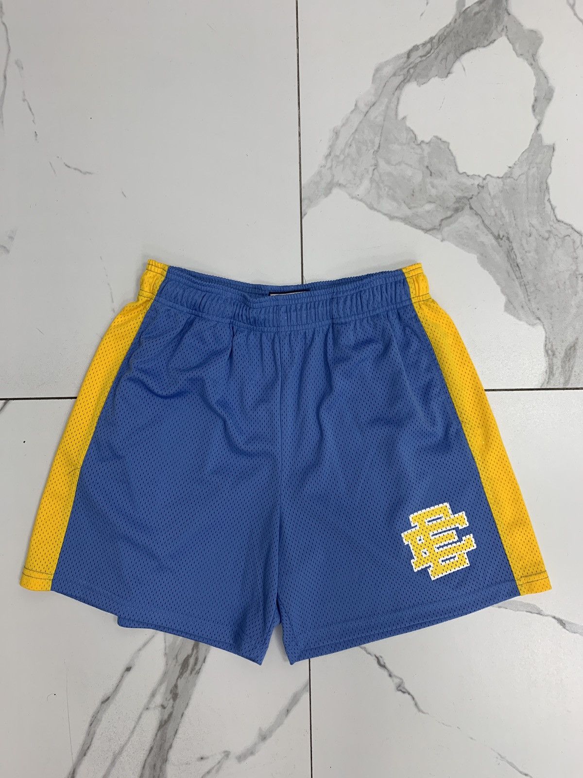 Eric Emanuel Eric Emanuel EE Basic Short “Blue Yonder/ Varsity Yellow” Size US 34 / EU 50 - 1 Thumbnail