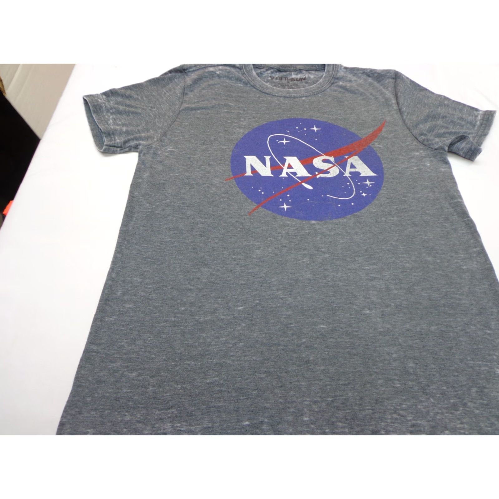 Vintage NASA Gray Graphic T-shirt Fifth Sun Men M Short Sleeve Polyester Blend Size Medium Size US M / EU 48-50 / 2 - 2 Thumbnail