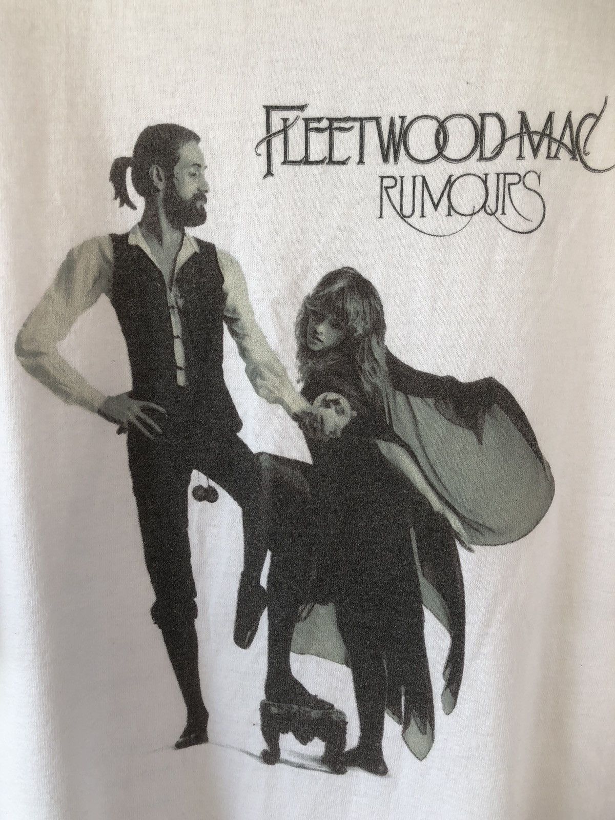 Band Tees × Vintage Vintage FLEETWOOD MAC rumours Tour Tee Size US XL / EU 56 / 4 - 3 Thumbnail
