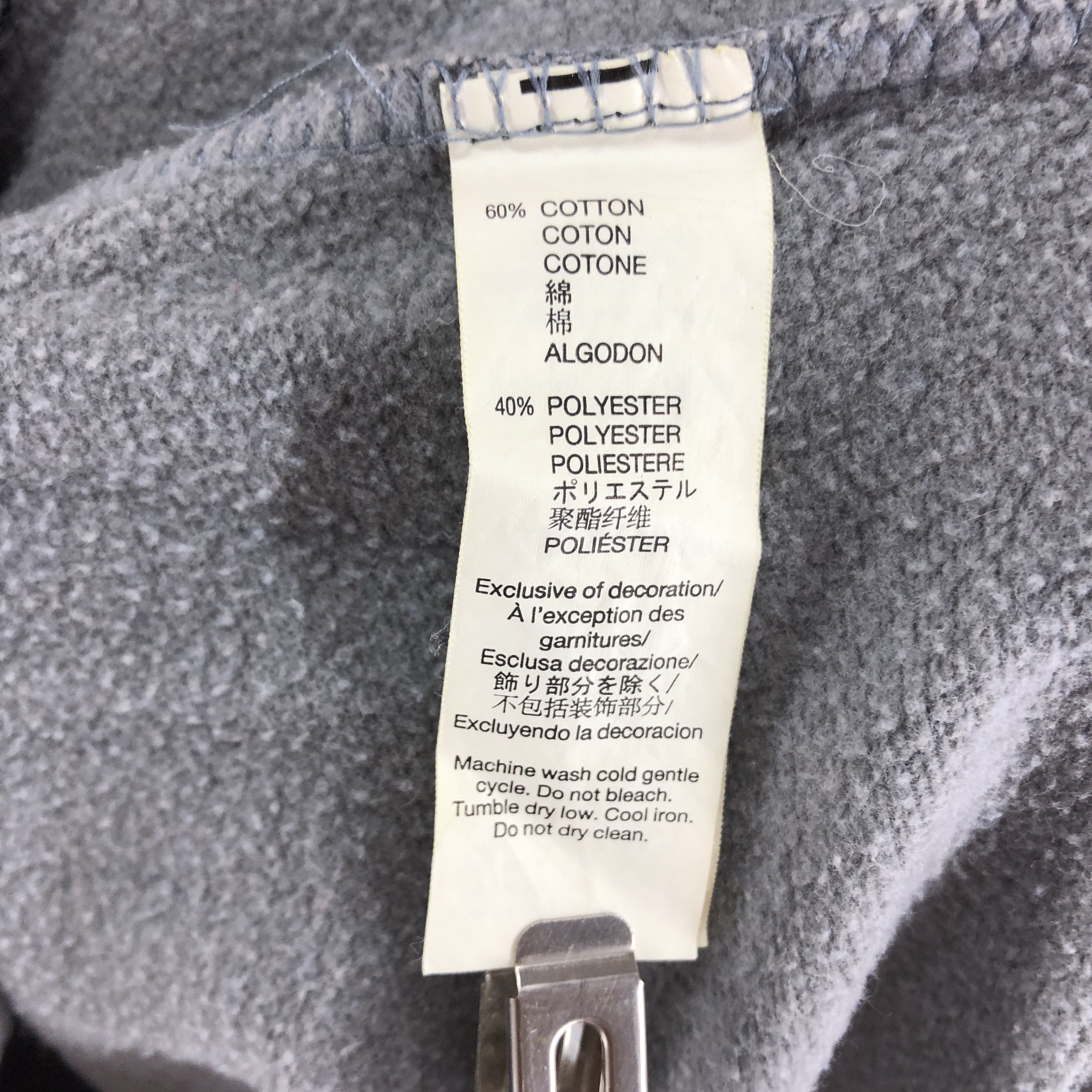 Gap GAP Ash Grey Hoodie Pullover #0809/Z Size US S / EU 44-46 / 1 - 6 Thumbnail