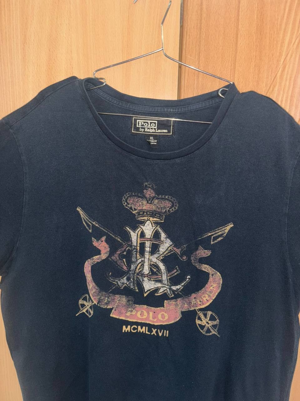 Polo Ralph Lauren Vintage Polo Ralph Lauren polo shirt black size XL Vintage Size US XL / EU 56 / 4 - 8 Thumbnail
