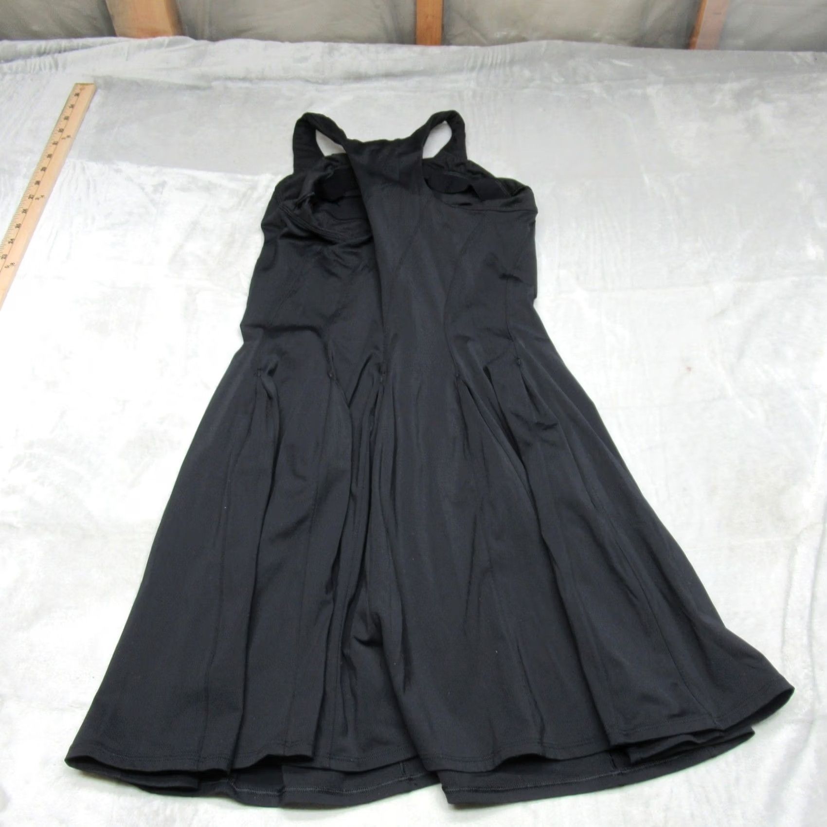 lululemon black tennis dress lululemon Scoop-Neck Cutout Tennis Dress - Size XXS