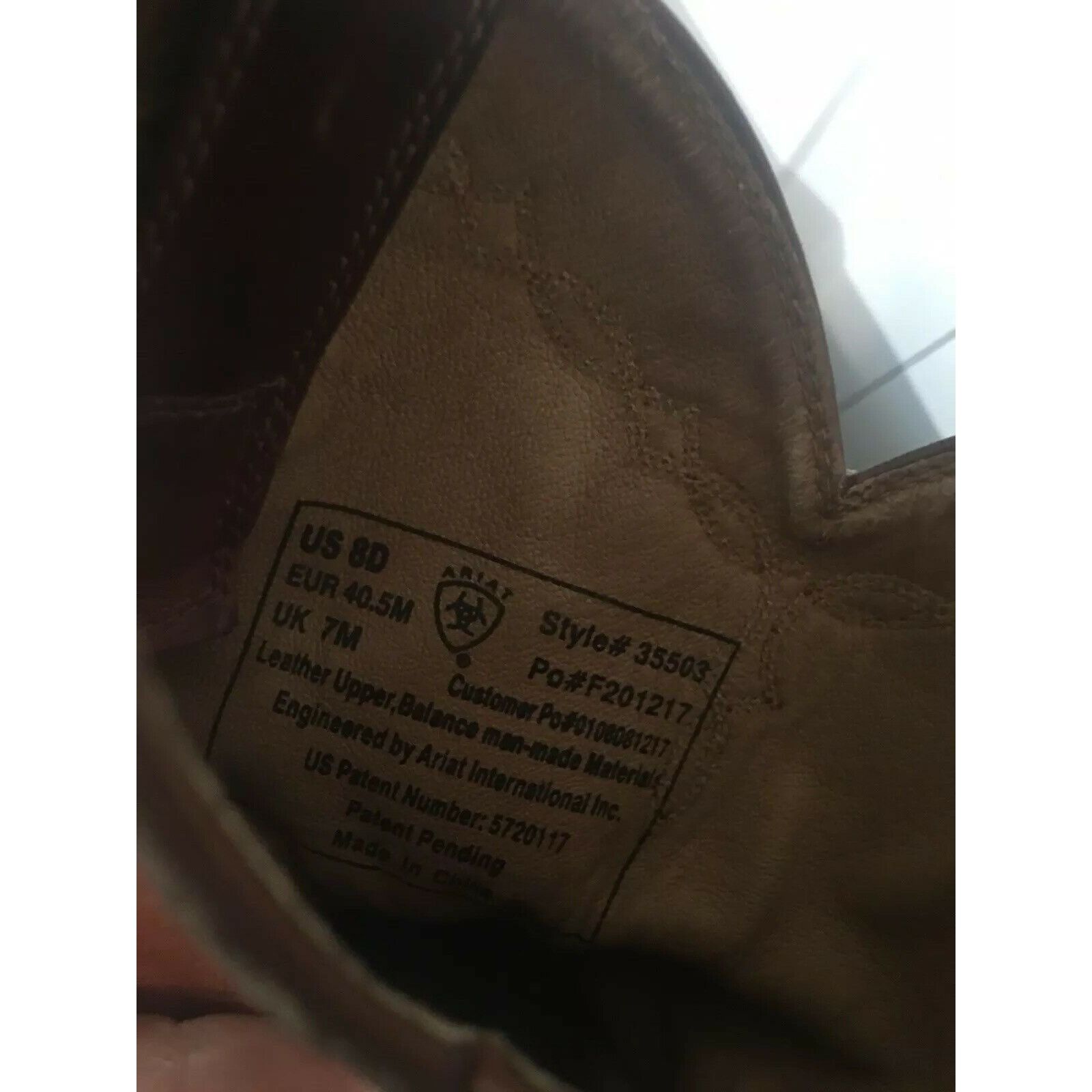 Ariat Ariat Brown Leather Boots Men’s Sz 8 D Style No 35503 Size US 8 / EU 41 - 2 Thumbnail