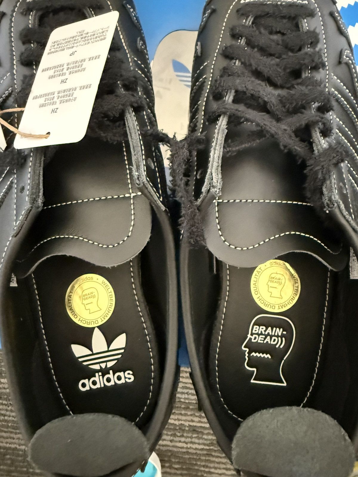 Adidas × Brain Dead Brain Dead x Dover Street Market Adidas Japan Lo Black Size US 10.5 / EU 43-44 - 9 Thumbnail