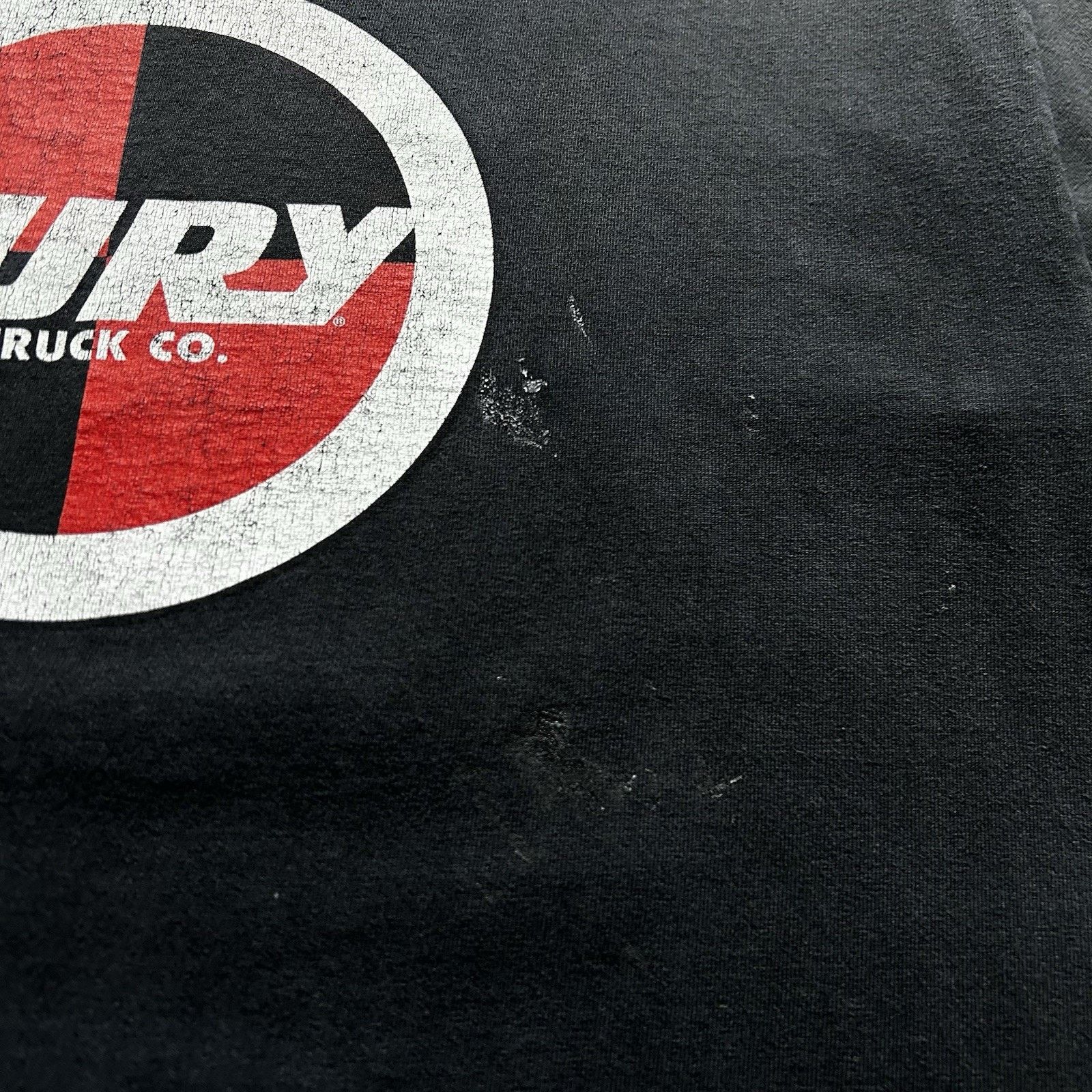 Vintage Fury Trucks T Shirt Large 90s Skateboard USA Faded