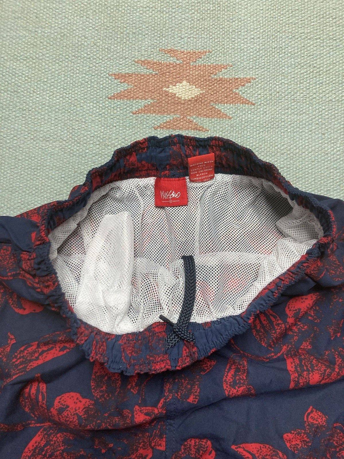 Mossimo × Vintage mossimo swim trunks shorts Hawaiian flowers floral surf S Size US 28 / EU 44 - 4 Thumbnail