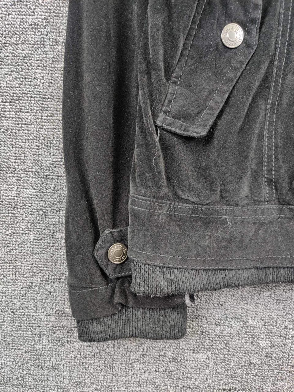 In The Attic Vintage In The Attic Gothic Velvet Jacket Size US M / EU 48-50 / 2 - 4 Thumbnail