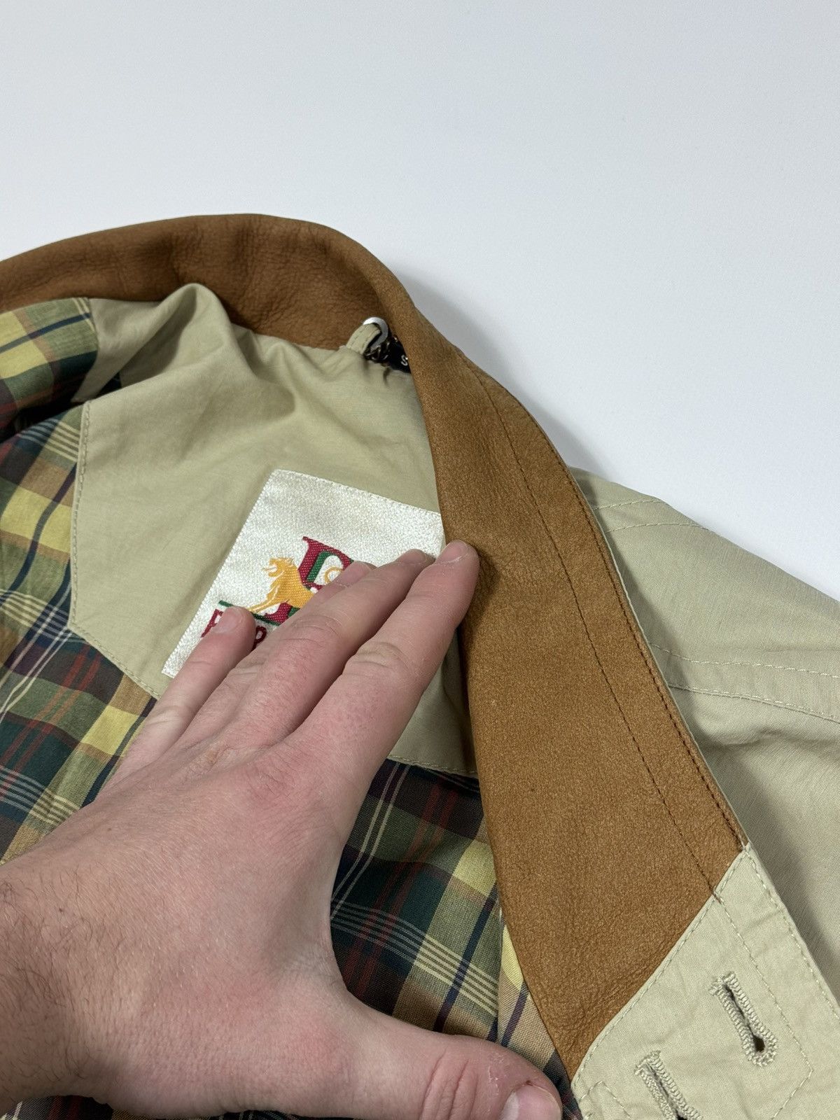 Baracuta Baracuta G9 Classic Beige Light Jacket men’s size S-M Size US S / EU 44-46 / 1 - 8 Thumbnail