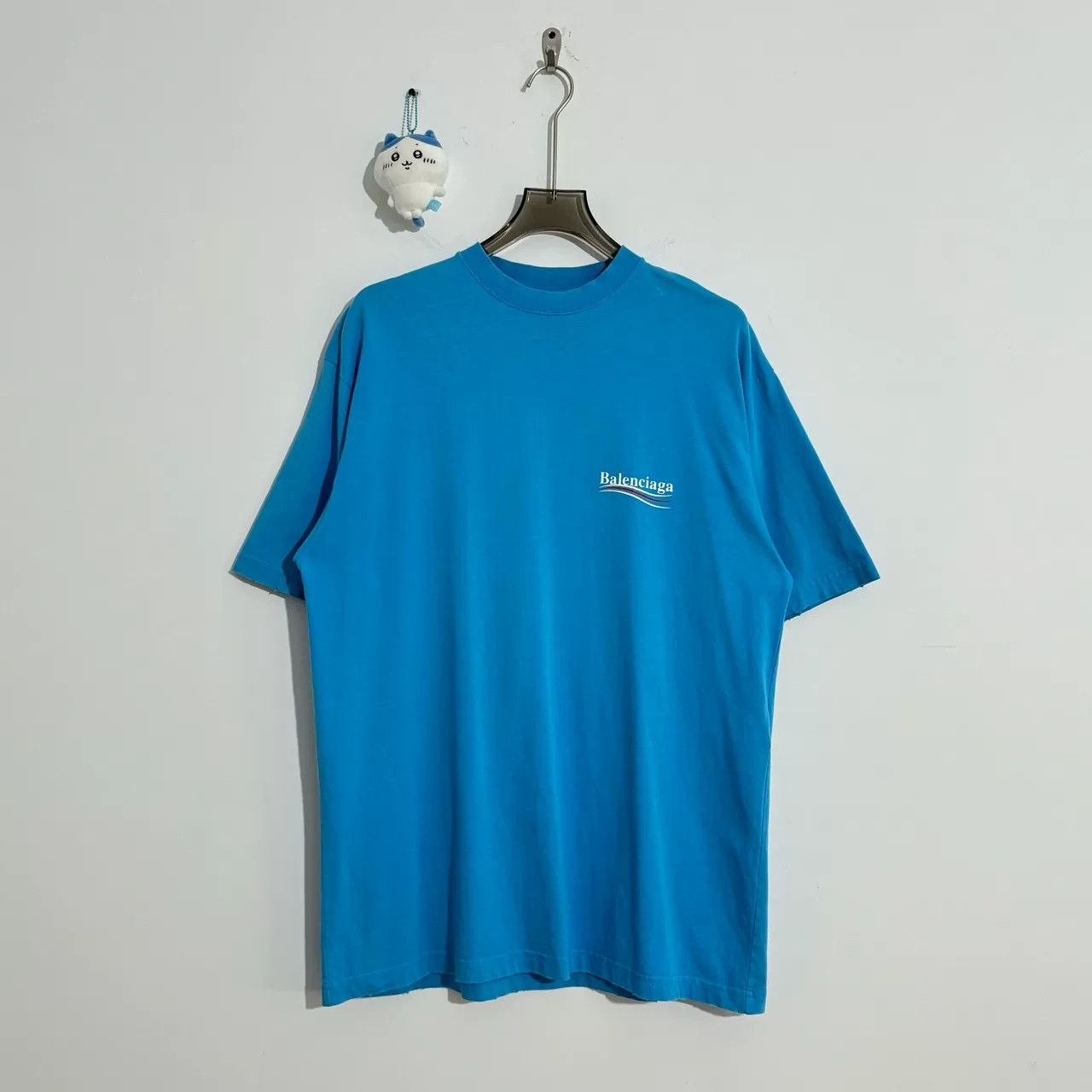Balenciaga Balenciaga Ice Blue Coke T-Shirt XS Size US XS / EU 42 / 0 - 1 Thumbnail