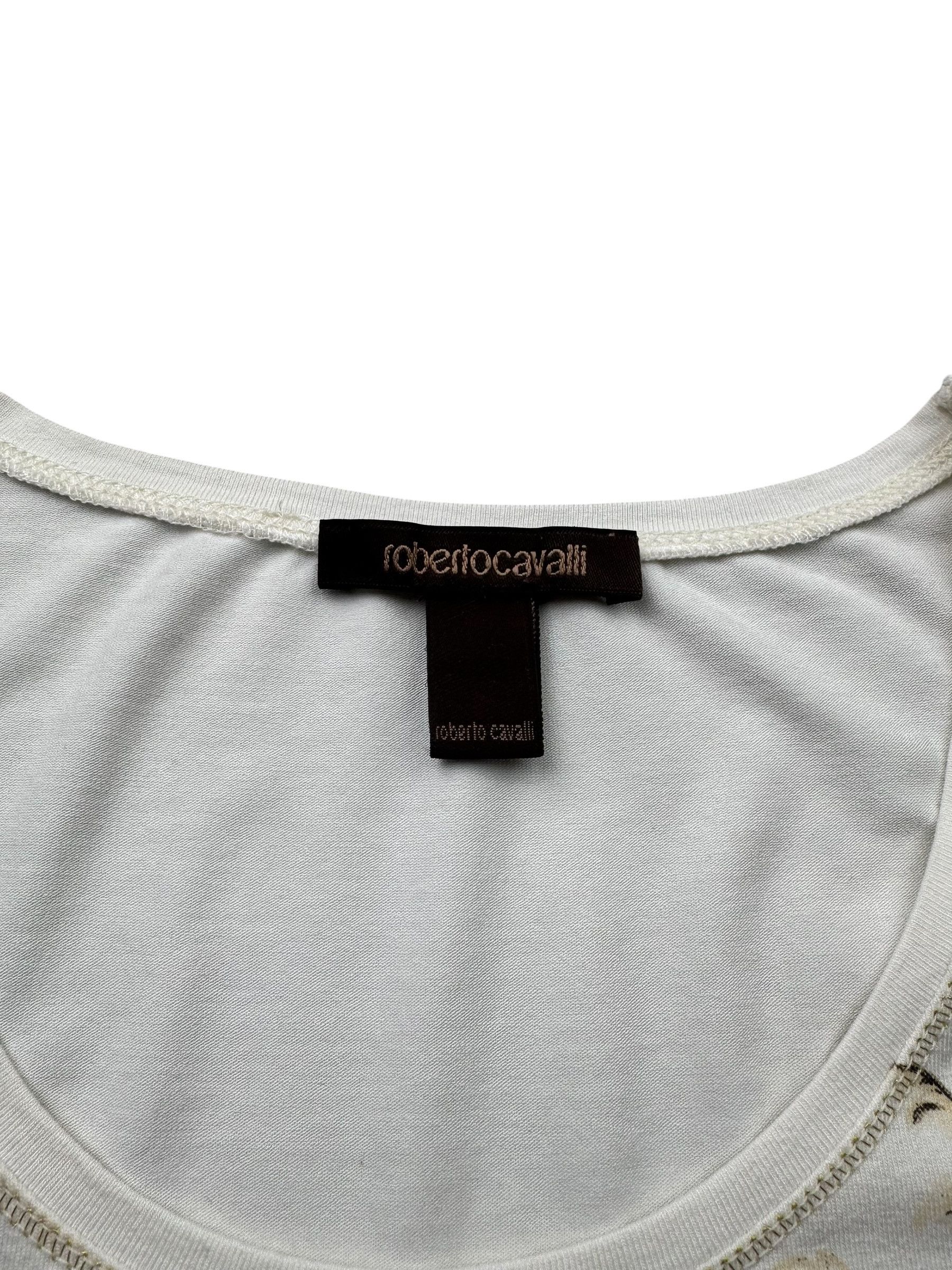 Roberto Cavalli Roberto Cavalli Vintage Tank Top (V9) Size S / US 4 / IT 40 - 5 Thumbnail