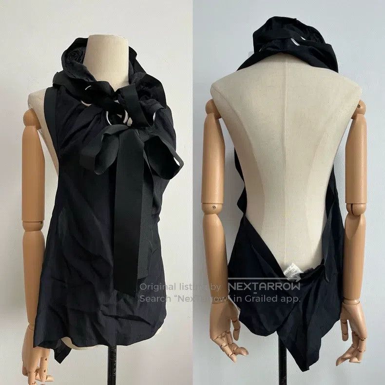 Yohji Yamamoto YOHJI YAMAMOTO Metal ring top Size M / US 6-8 / IT 42-44 - 1 Thumbnail
