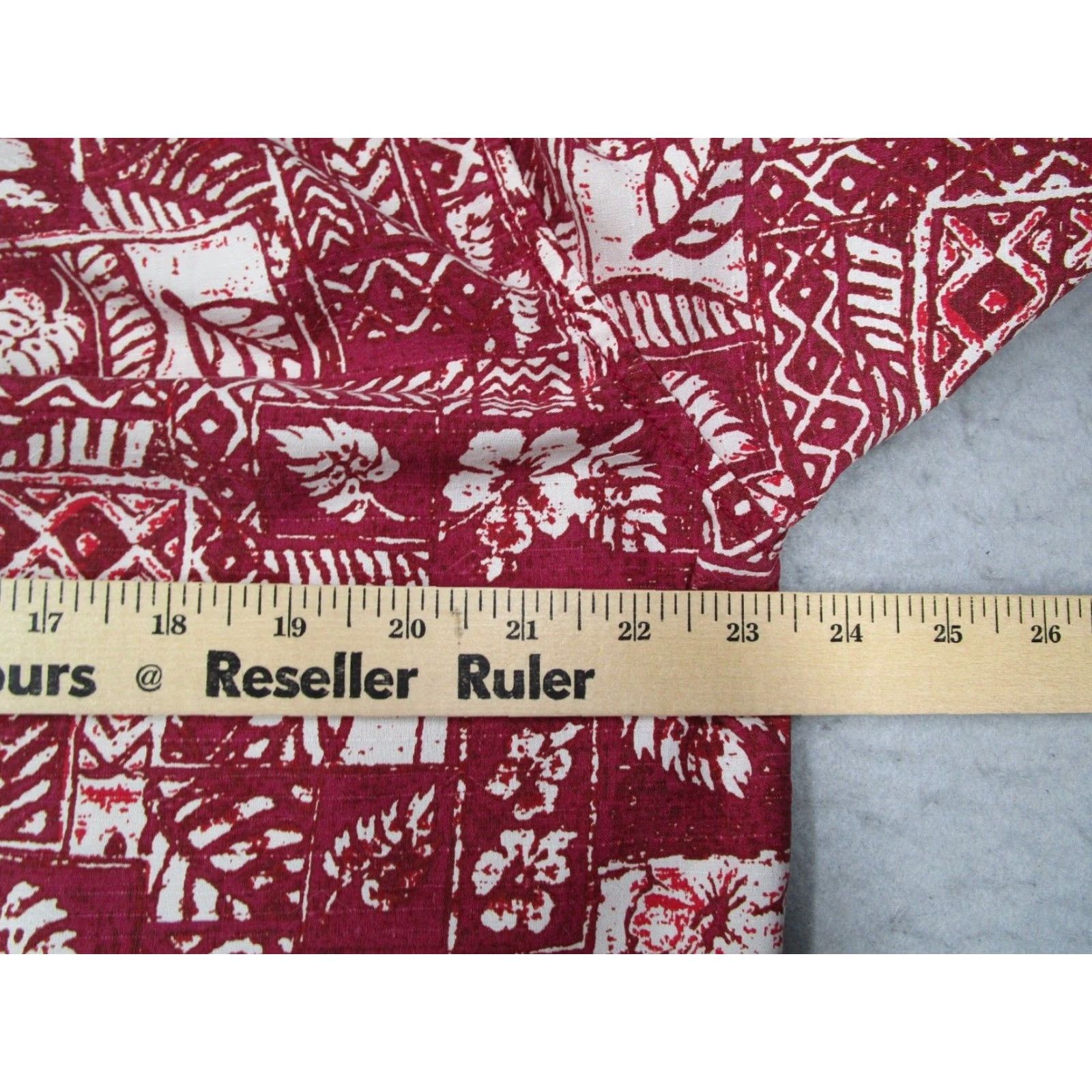 Tommy Bahama Tommy Bahama Shirt Men Large Red Floral Silk Blend Button Up Hawaii Island Zone Hawaiian Tropical Floral Mens Size US L / EU 52-54 / 3 - 7 Thumbnail