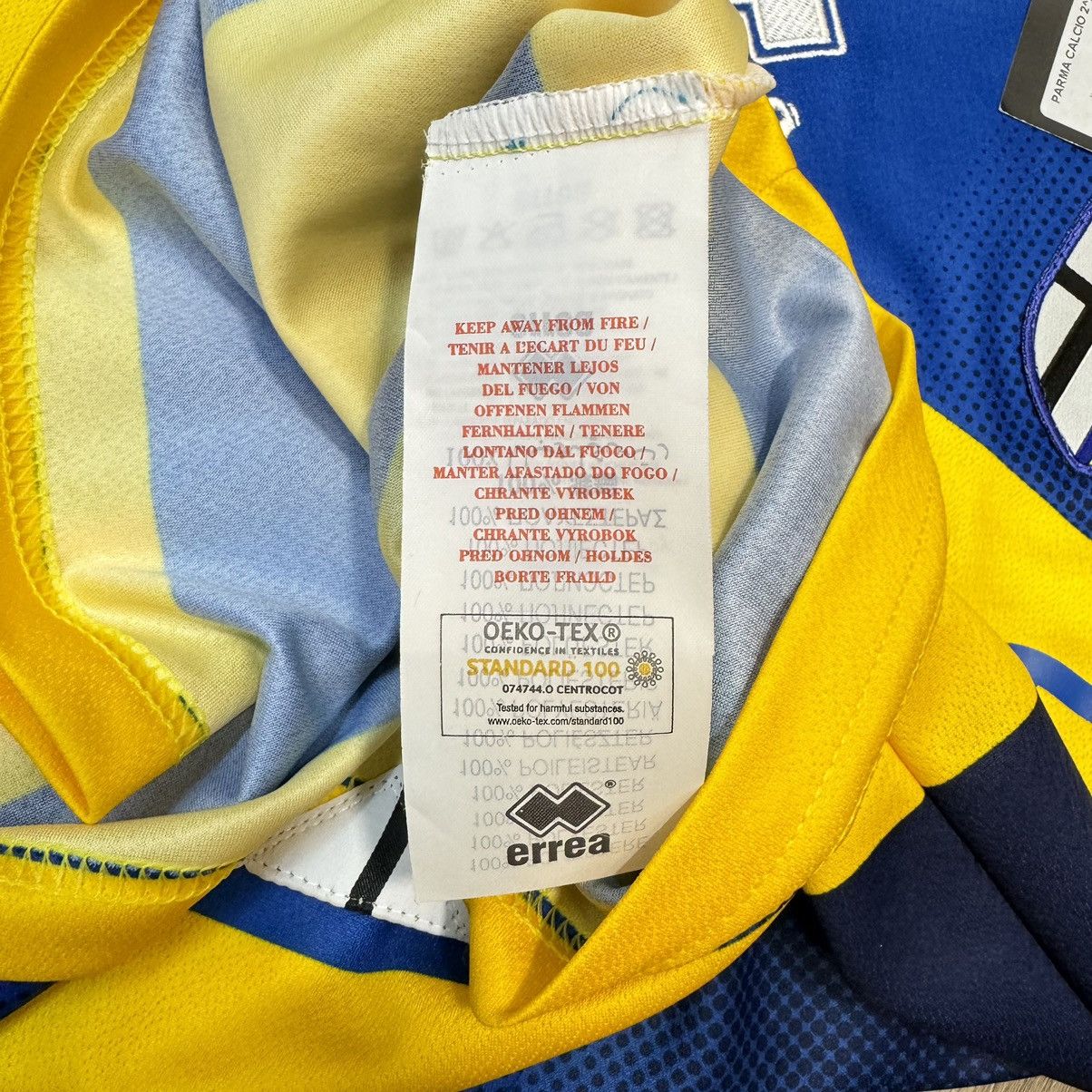 Errea Parma 18/19 home shirt #3 Dimarco (Bnwt) Size US L / EU 52-54 / 3 - 10 Thumbnail