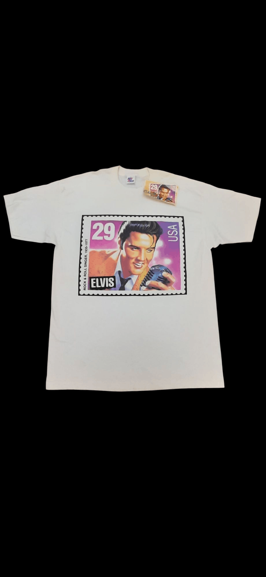 Vintage Vintage 1992 Elvis Presley T Shirt Size US XL / EU 56 / 4 - 1 Thumbnail