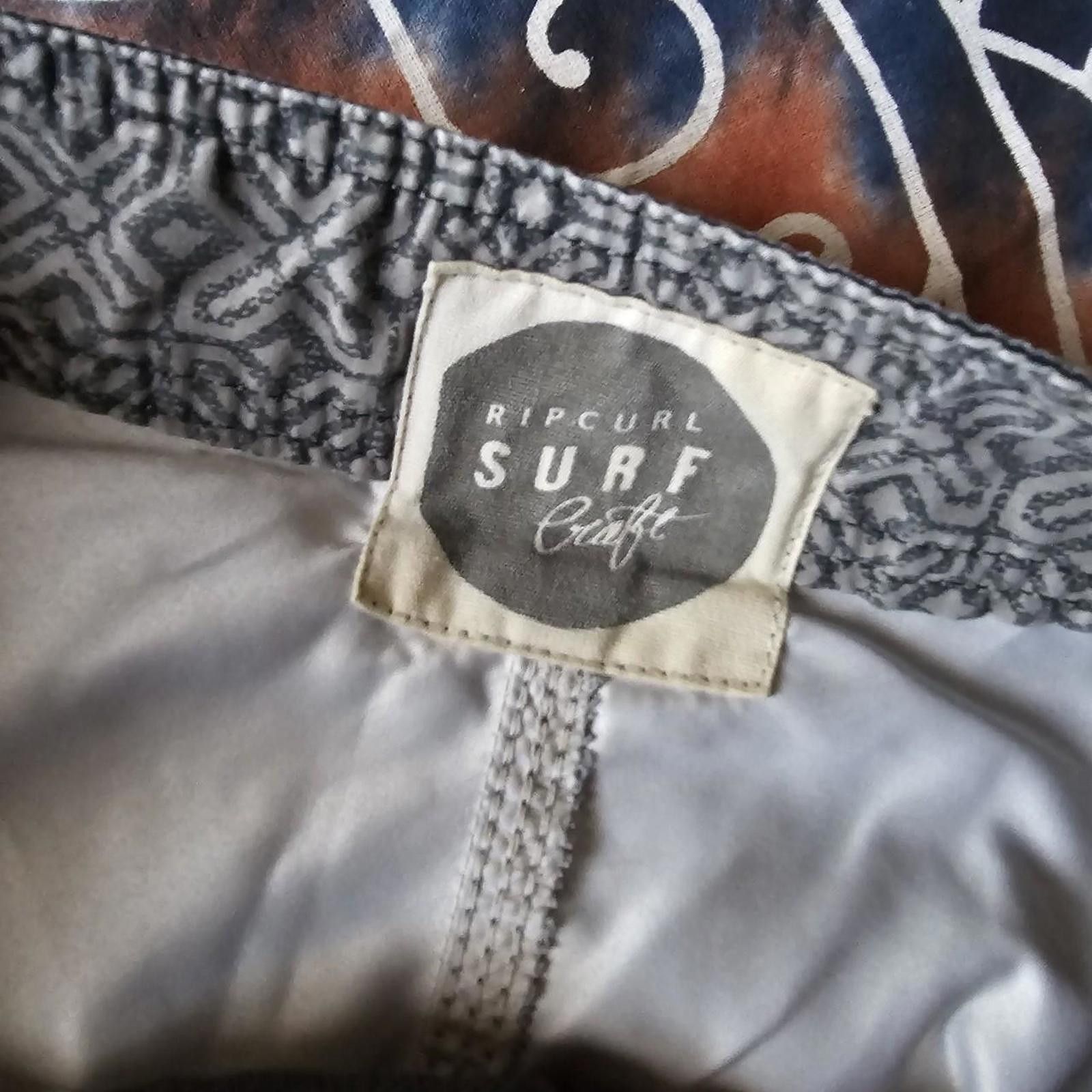 Rip Curl Rip Curl Men's Grey and Yellow Swim Trunks Size US 32 / EU 48 - 5 Thumbnail