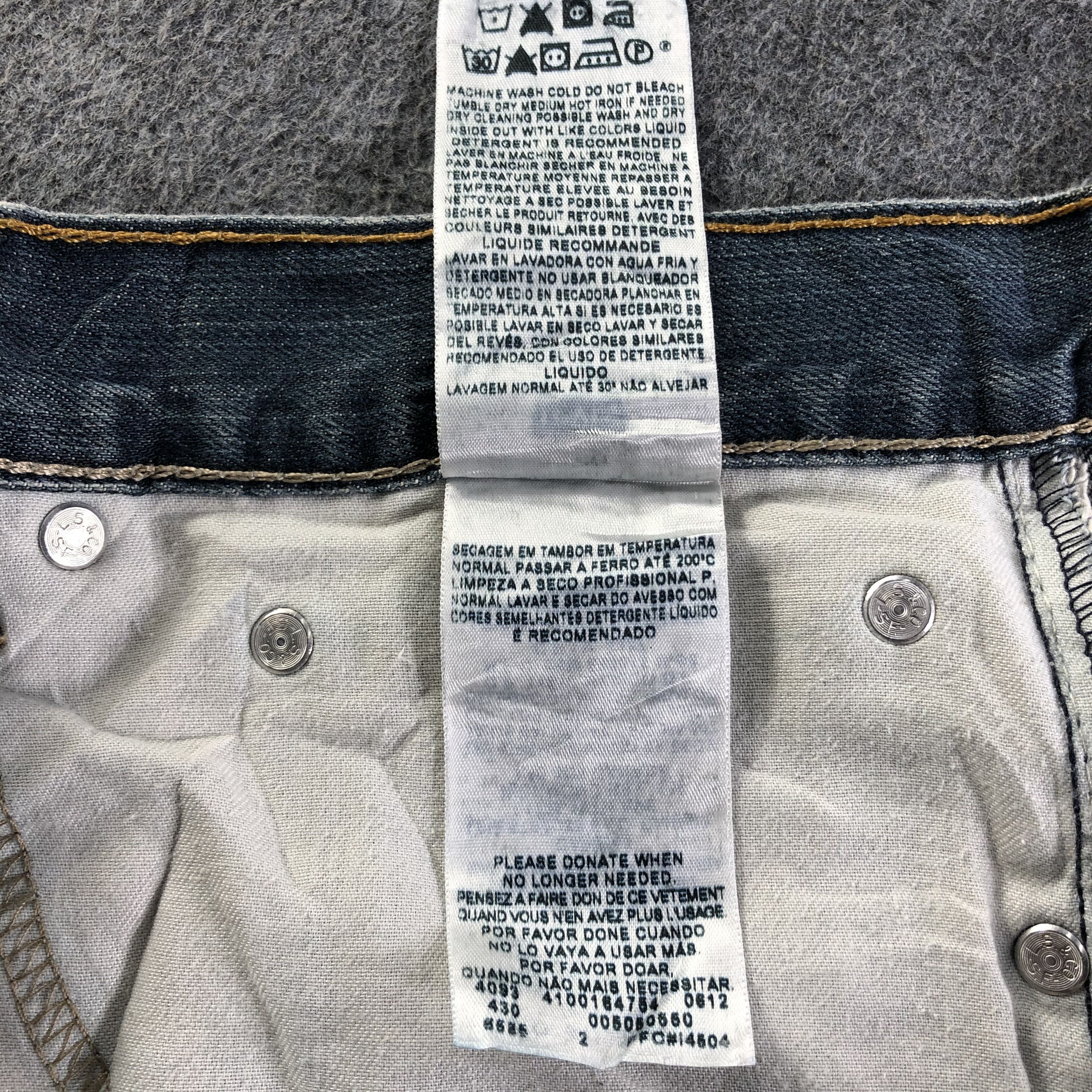 Levi's Vintage Levis 505 Jeans-J4367 Size US 38 / EU 54 - 11 Thumbnail