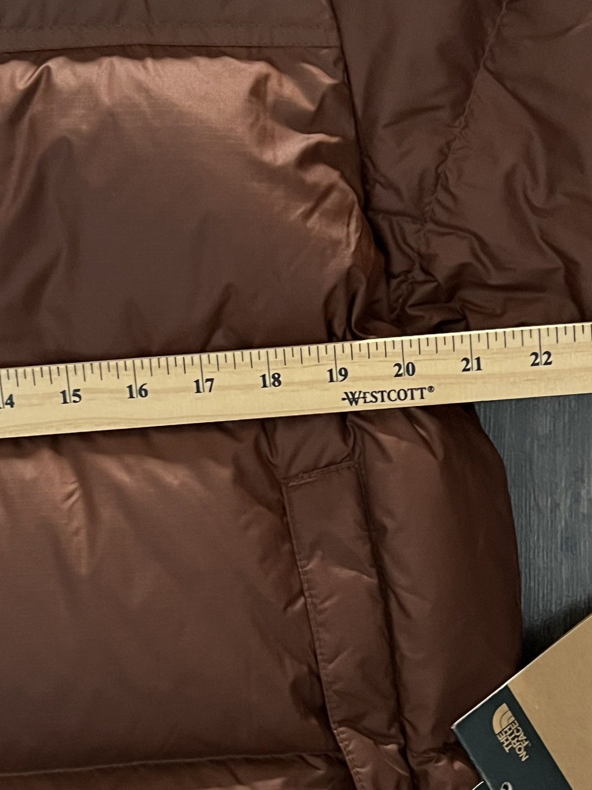 The North Face north face 1996 retro Nuptse 700 Fill, Dark Oak XL womens Size XL / US 12-14 / IT 48-50 - 3 Thumbnail
