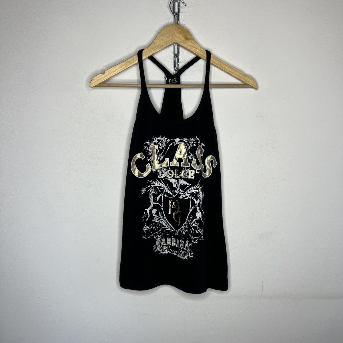Dolce & Gabbana × Vintage Vintage D&G Dolce&Gabbana Tank Top – Y2K