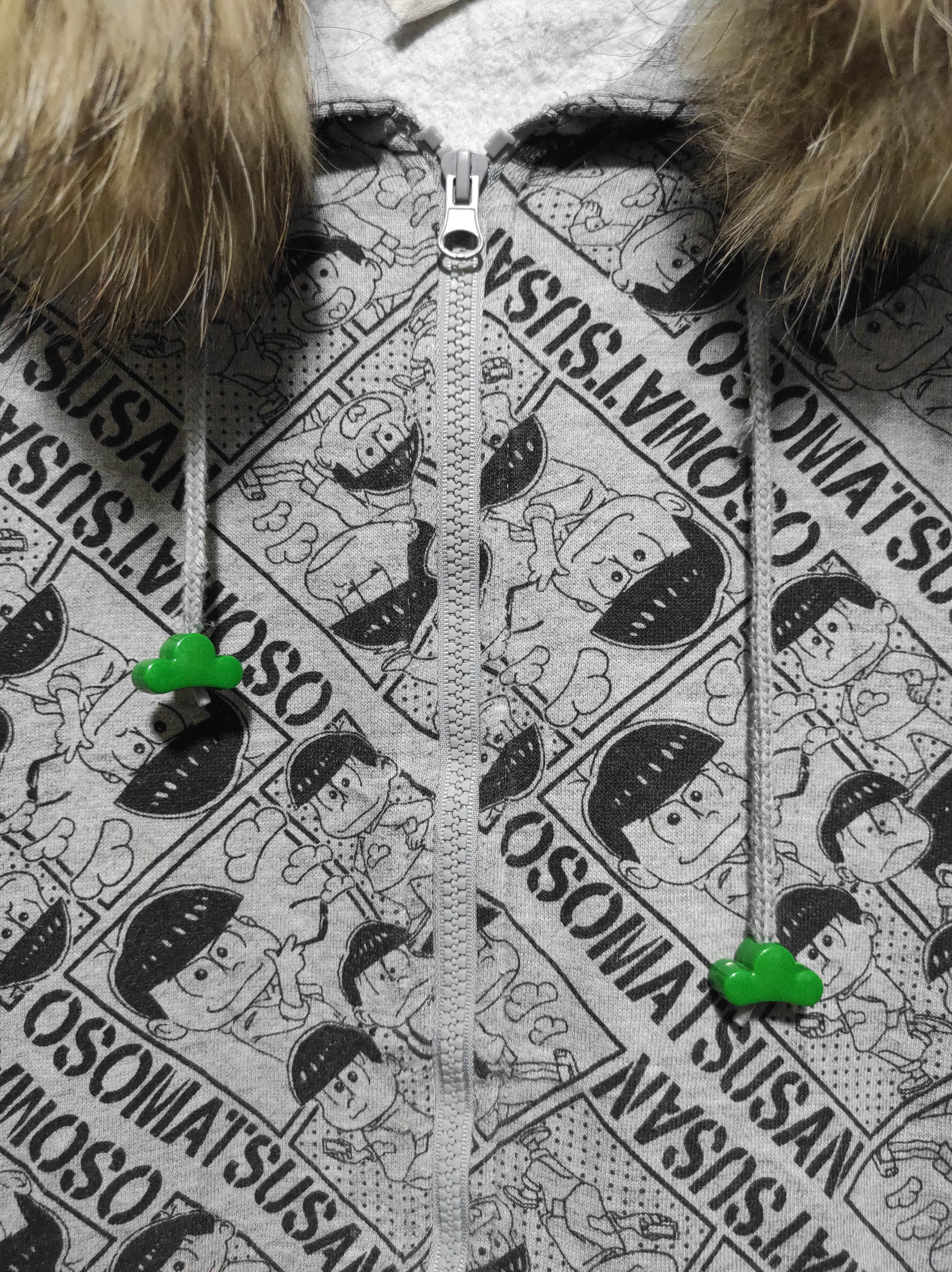 Anime Osomatsusan Fur Hoodie if six was nine style Size US M / EU 48-50 / 2 - 6 Thumbnail