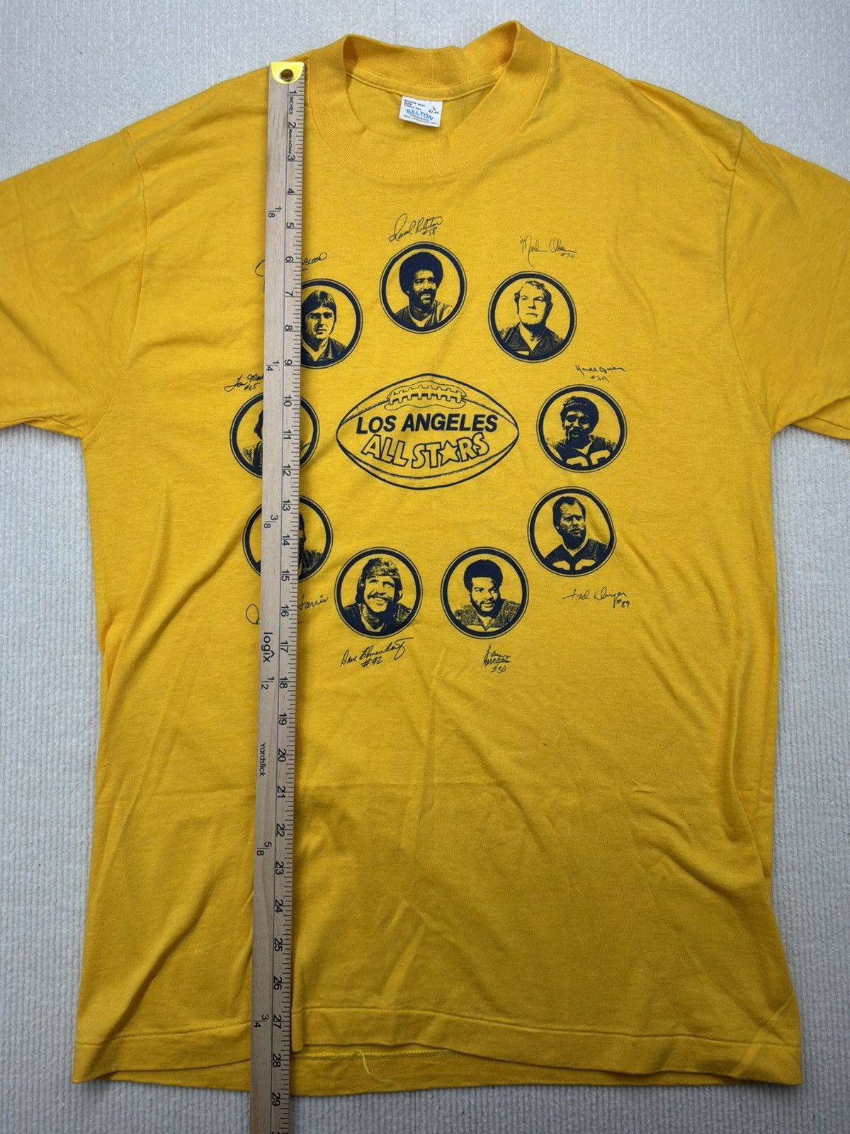 Other Vintage 80s Los Angeles All Stars Belton USA Single Stitch Size US L / EU 52-54 / 3 - 12 Thumbnail