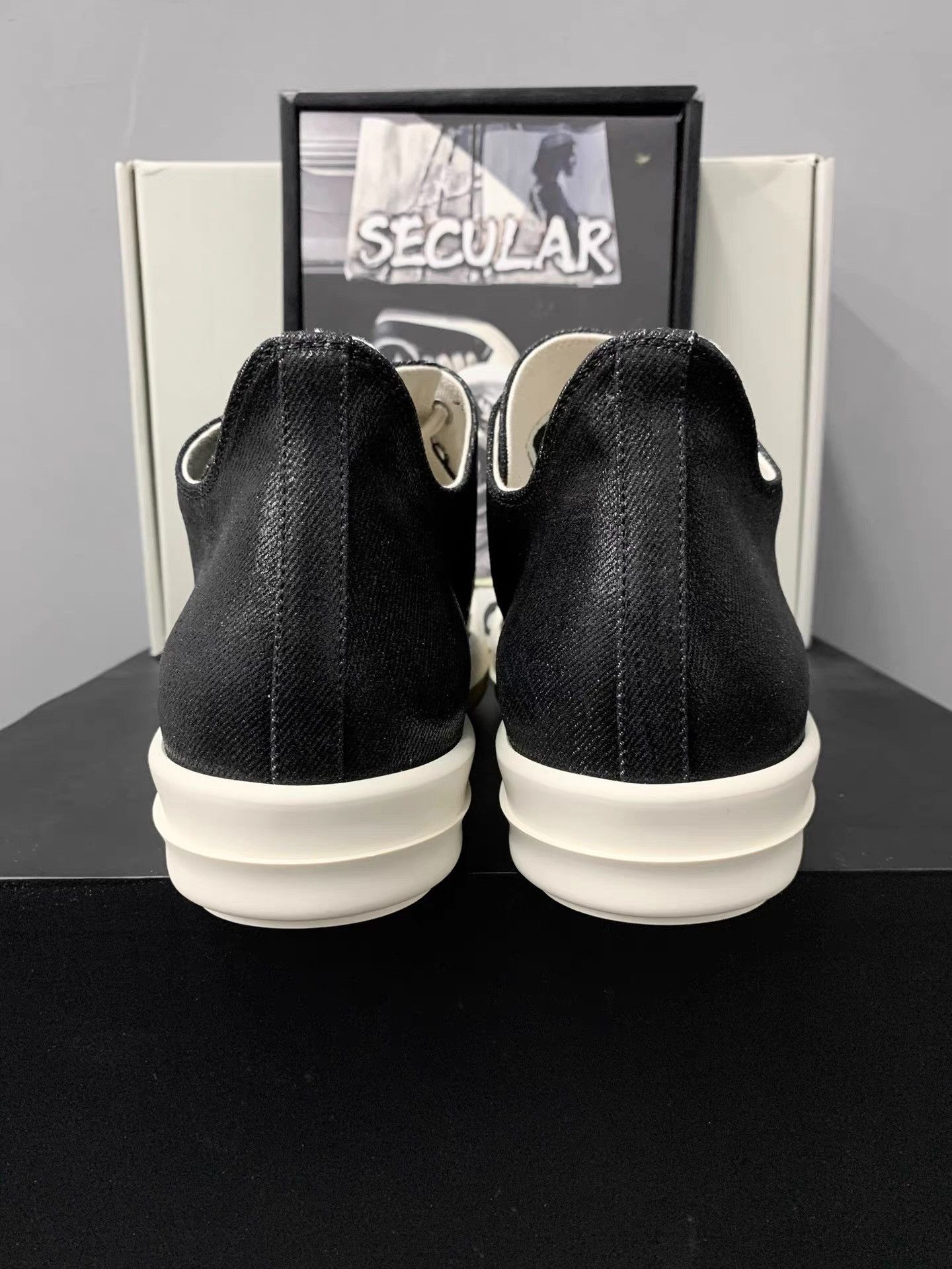 Rick Owens Rick Owens Waxed Low Top Big Converse K34 Size US 10 / EU 43 - 7 Thumbnail