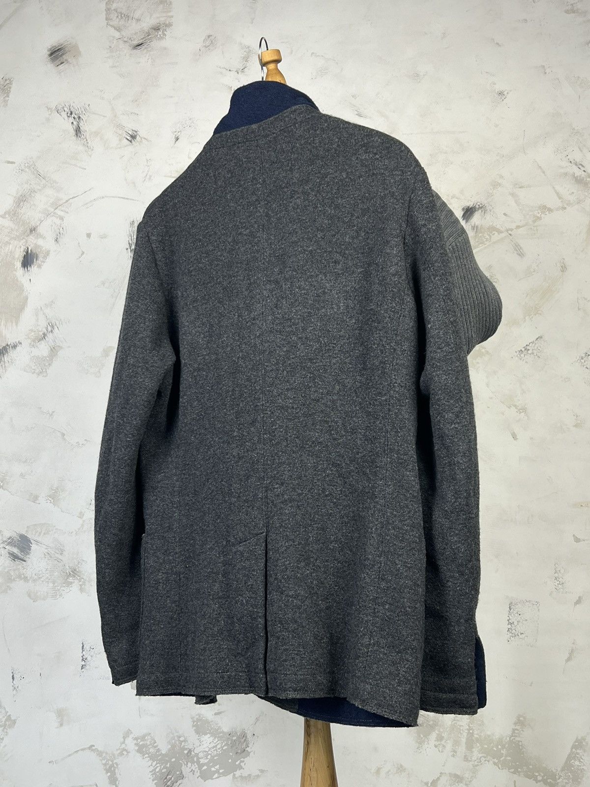 Napapijri Napapijri Wool Knit Blazer Jacket Size L Size US L / EU 52-54 / 3 - 7 Thumbnail