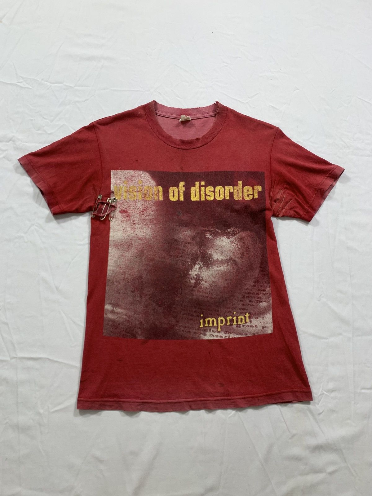 Band Tees SICK 🧷🧷🧷 Vintage Distressed VOD vision of disorder Size US M / EU 48-50 / 2 - 1 Thumbnail