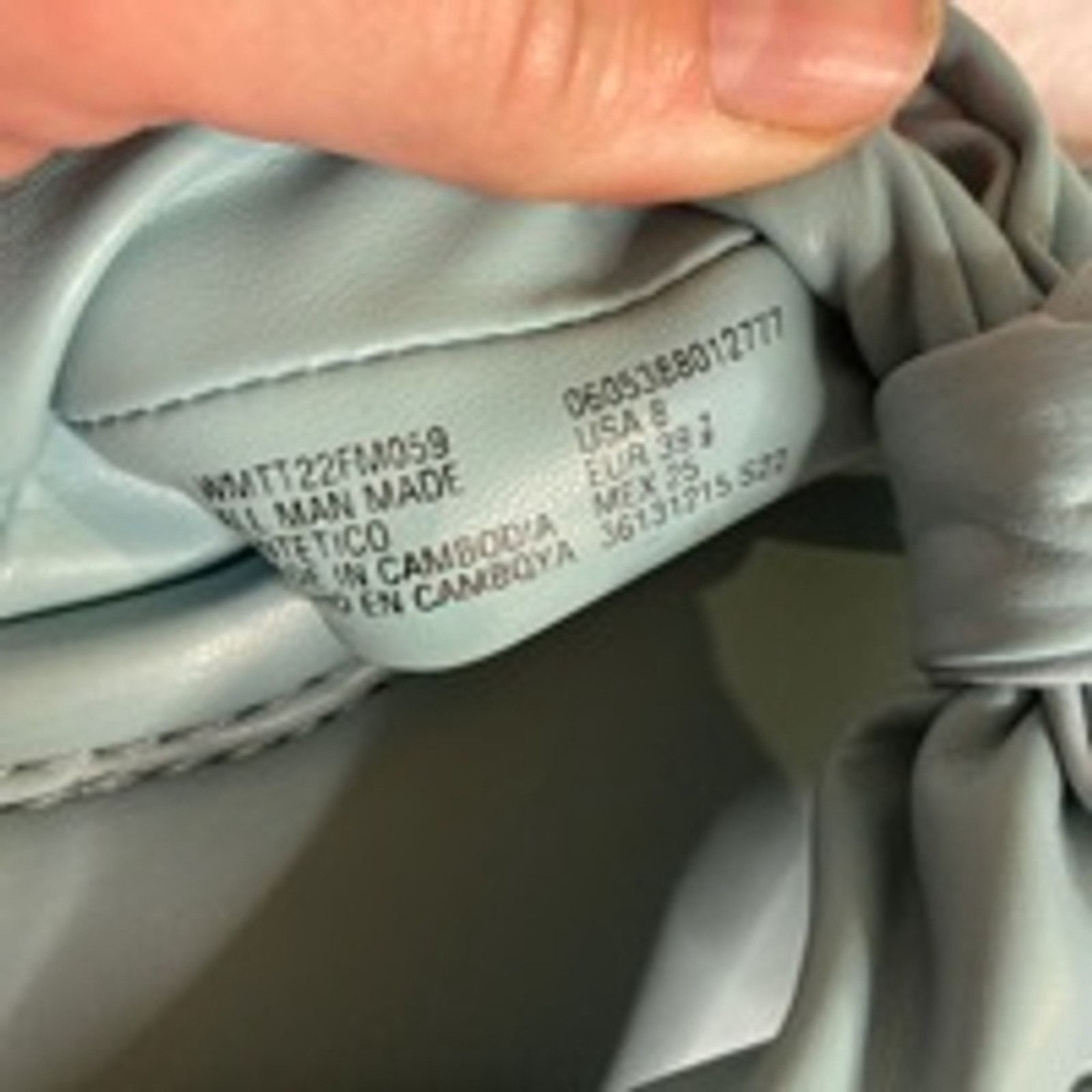 Other Minimalist Sage Green Knot Slide Sandals Time and Tru Size US 8 / IT 38 - 5 Thumbnail