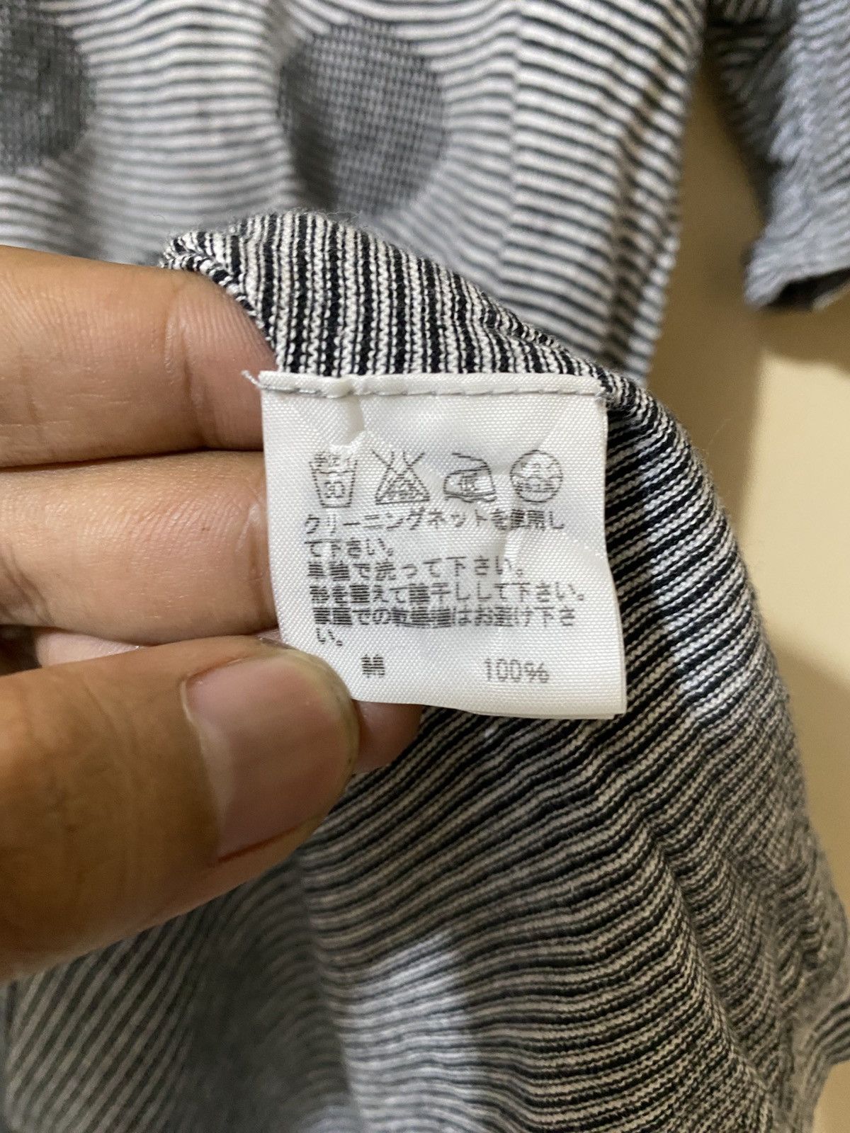 Issey Miyake Issey Miyake Plantation Polkadot Tshirt Size M / US 6-8 / IT 42-44 - 6 Thumbnail