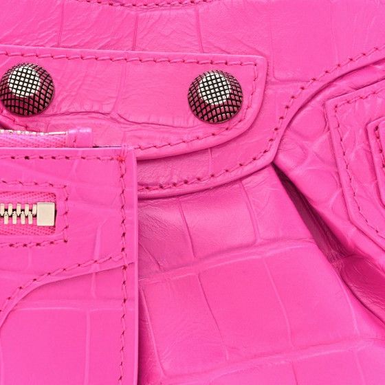 Balenciaga AUTHENTIC Pink Balenciaga leather shoulder Size ONE SIZE - 7 Thumbnail
