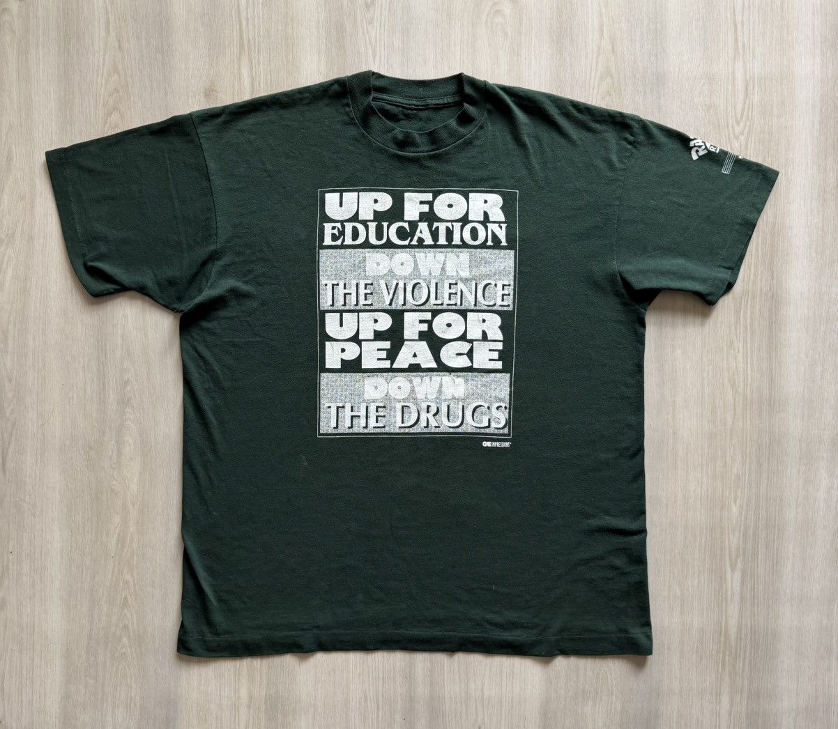 Vintage Rare 90s Rap-A-Lot Records Care-A-Lot Drugs/ Violence Sz L Size US L / EU 52-54 / 3 - 3 Thumbnail