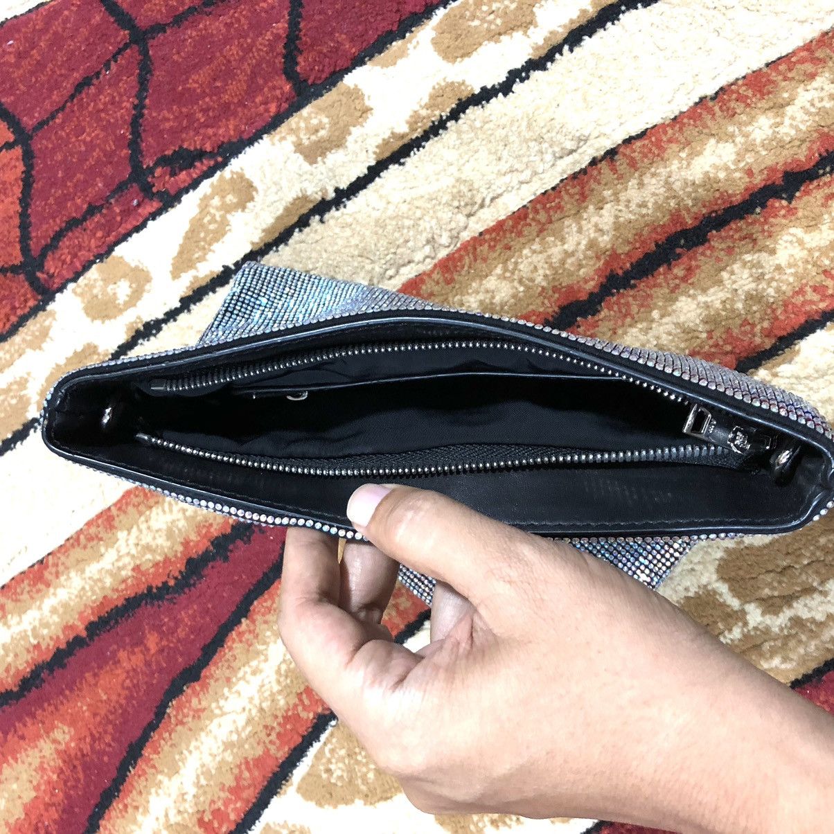 Alexander Wang Vintage Rare Alexander Wang Crystal Design Handbag Size ONE SIZE - 7 Thumbnail