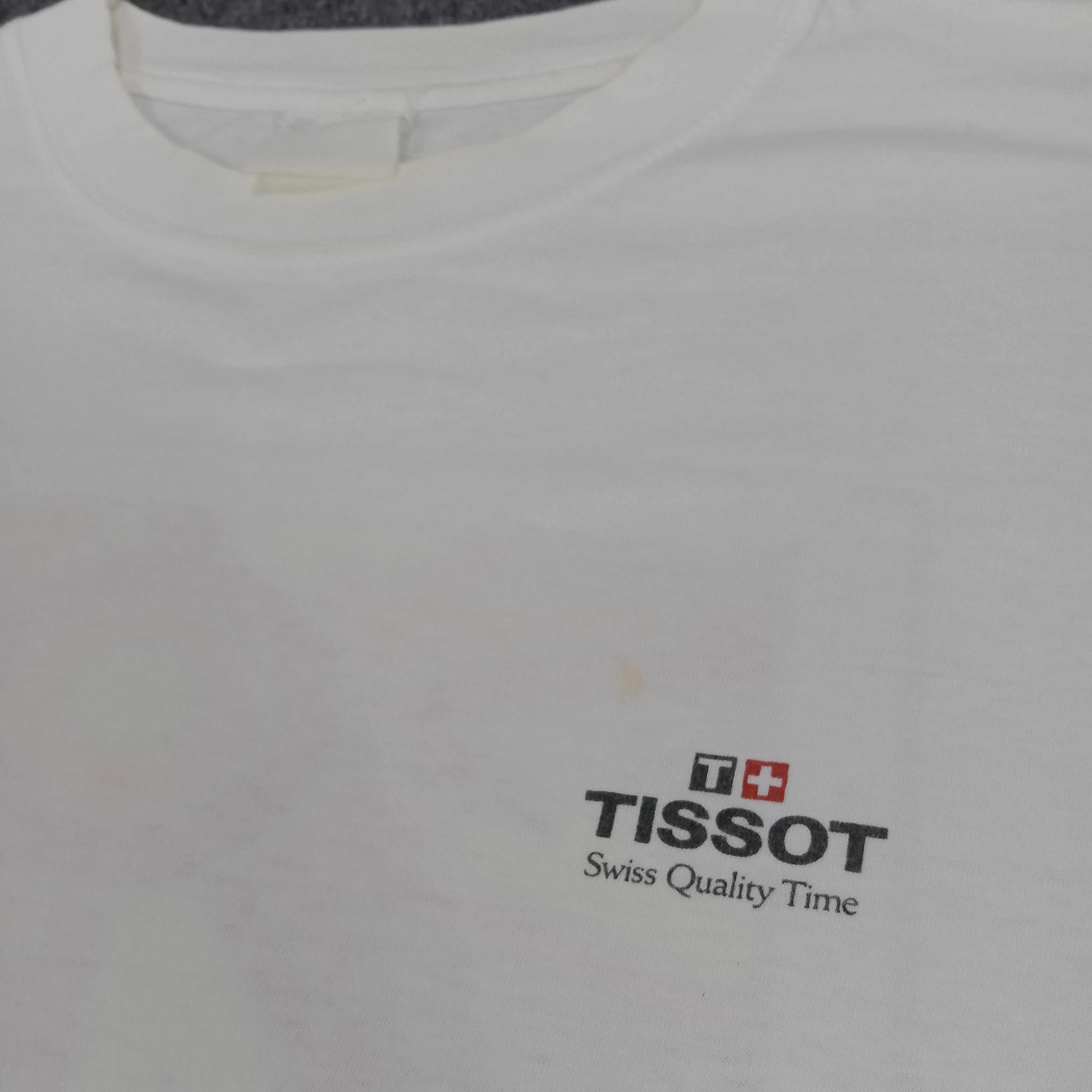 Tissot × Vintage Tissot Swiss Watch Brand Promo Tshirt Size US M / EU 48-50 / 2 - 4 Thumbnail