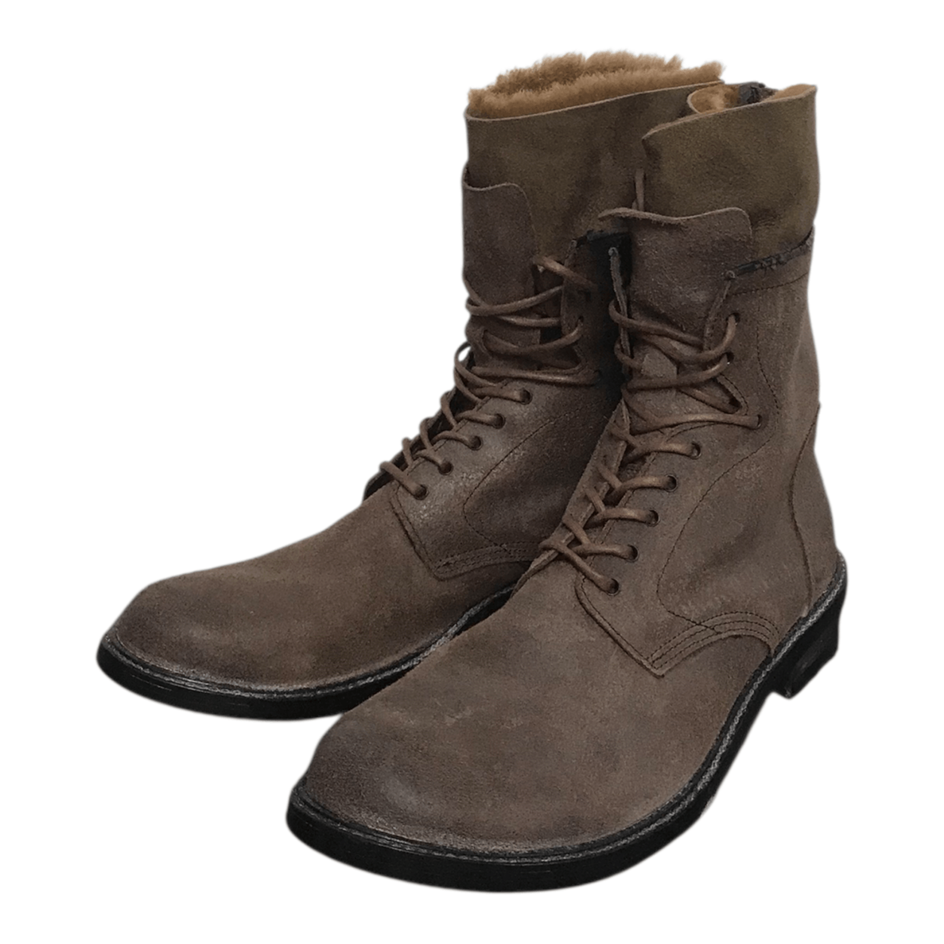 Tornado Mart Tornado Mart Leathers Double Layer Fur Boot Size US 12.5 / EU 45-46 - 3 Thumbnail