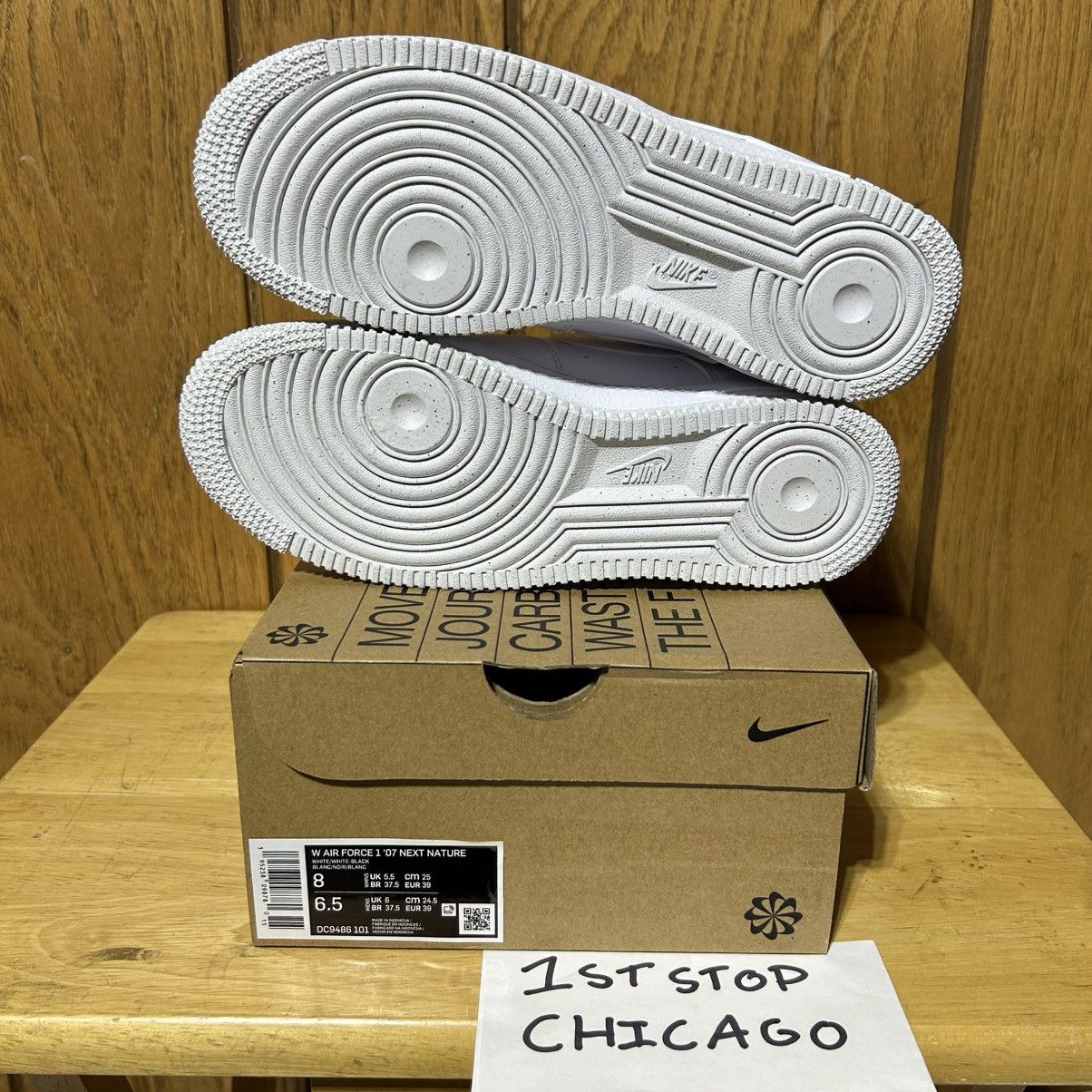 Nike Nike Air Force 1 Low Next Nature White DC9486-101 Size 8 NEW Size US 8 / IT 38 - 7 Thumbnail