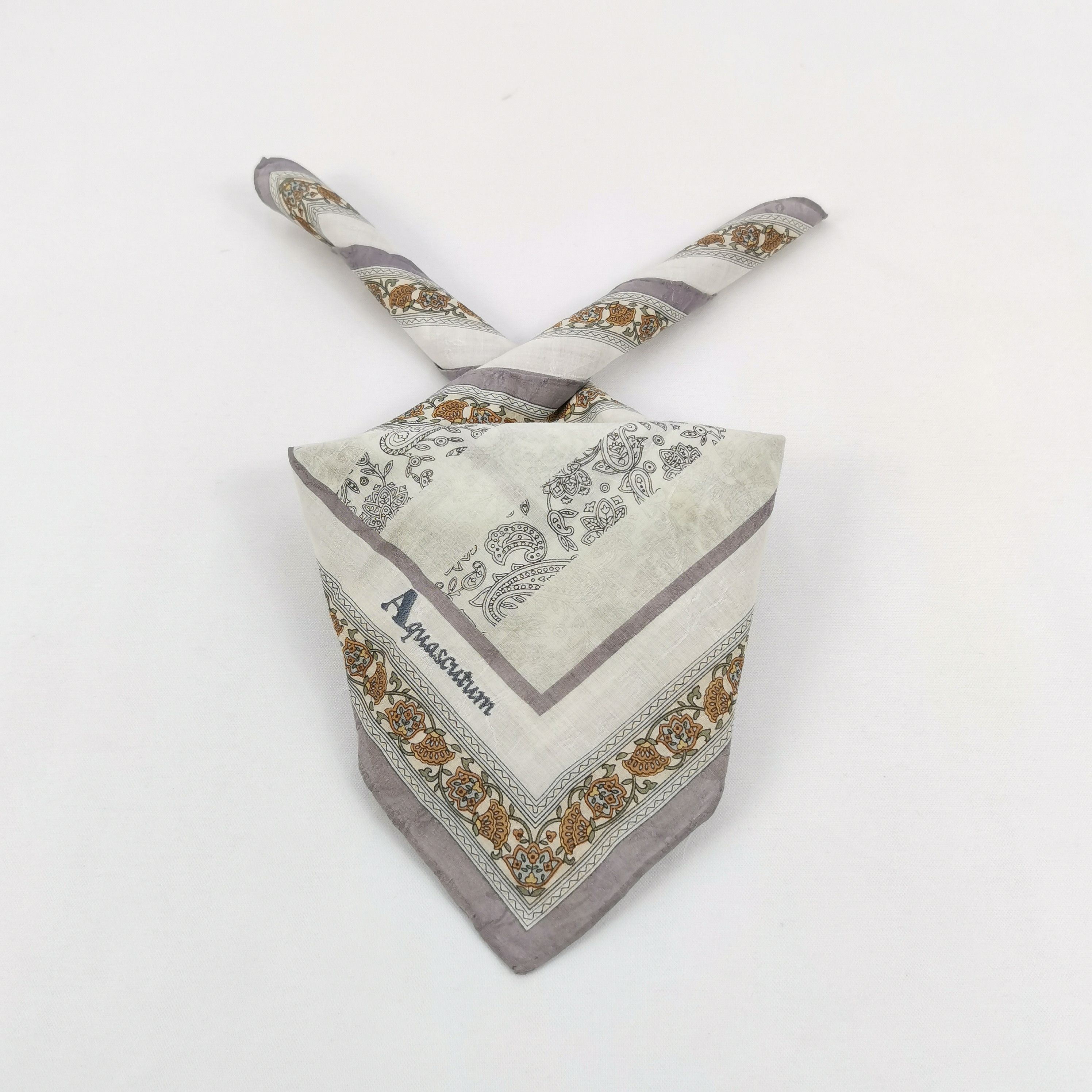 Aquascutum Vintage Aquascutum Handkerchief Neckerchief Bandana Size ONE SIZE - 1 Thumbnail