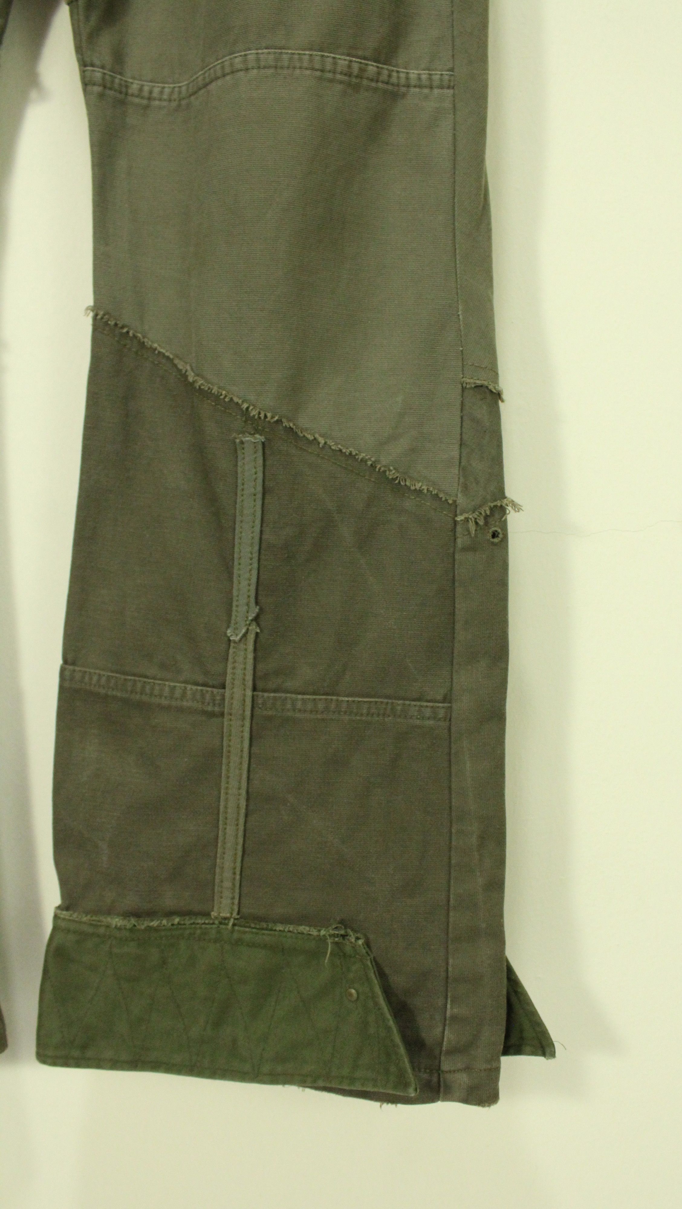 Japanese Brand INSANE 🔥 Pants Japan Patchwork Military Army Rework Rebuilt Size US 30 / EU 46 - 6 Thumbnail