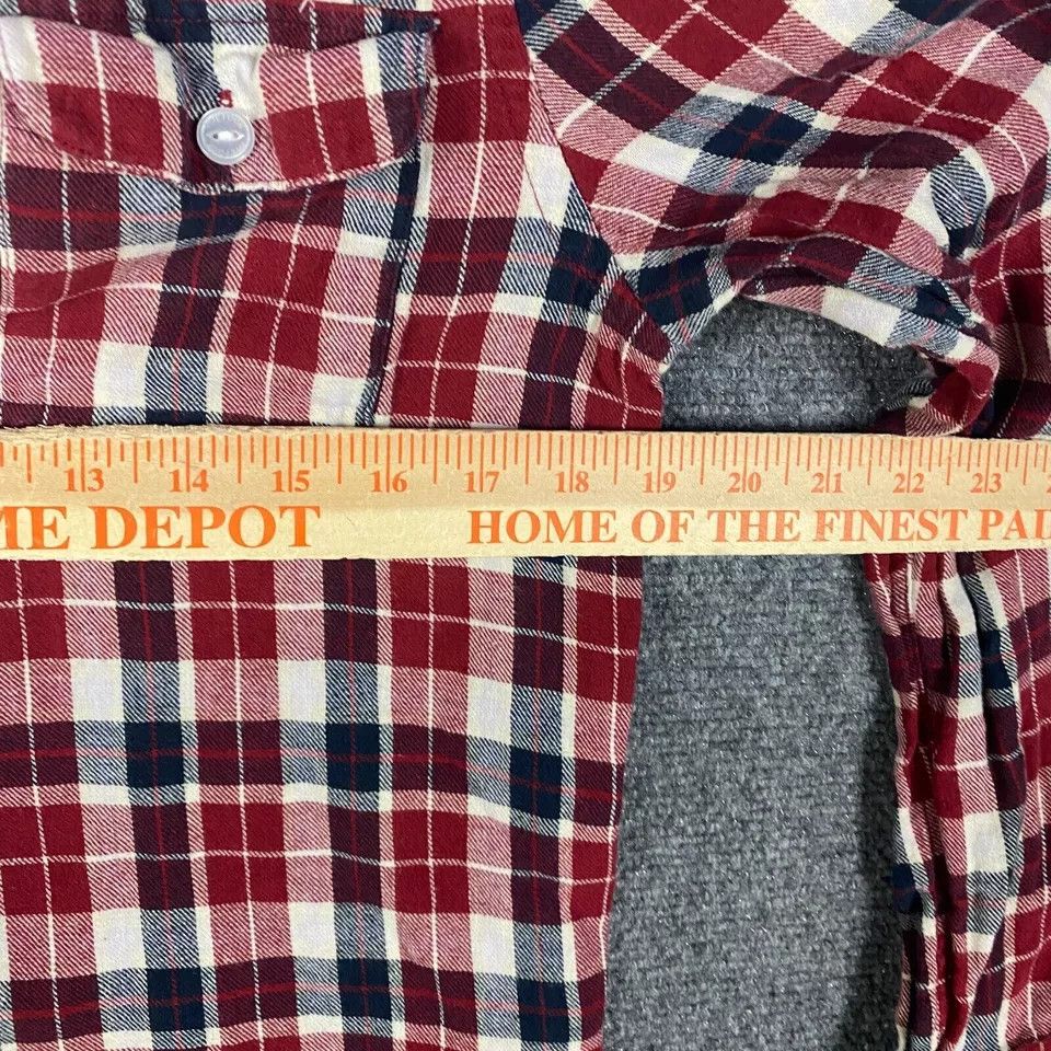 Five Four Five Four Flannel Men's Plaid Linen Adults Button Up S Size US S / EU 44-46 / 1 - 4 Thumbnail