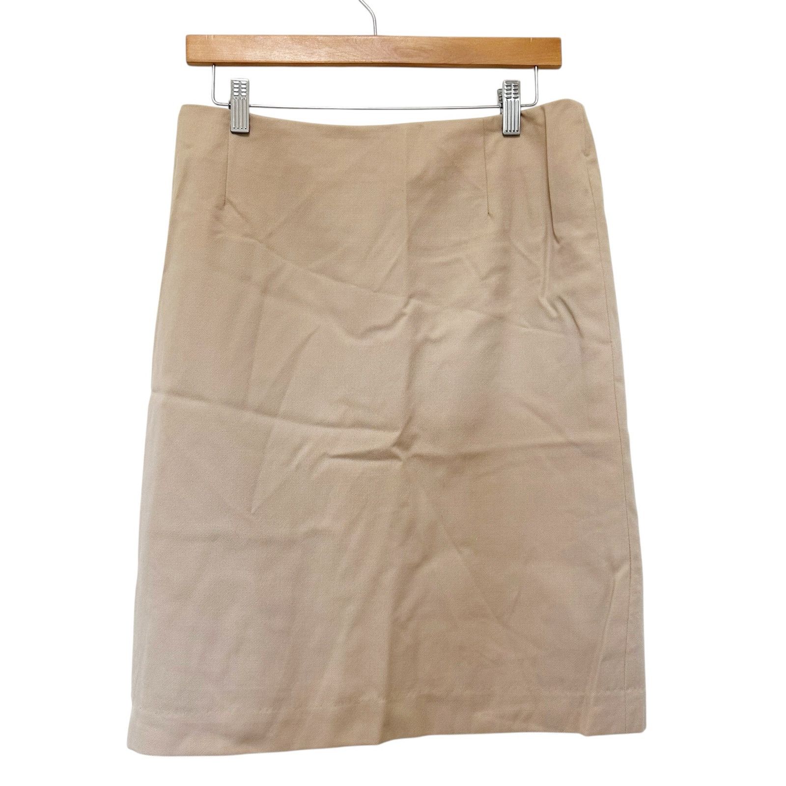 Pendleton Vintage Pendleton Tan Pencil Skirt Sz 10 Size 32" / US 10 / IT 46 - 1 Thumbnail