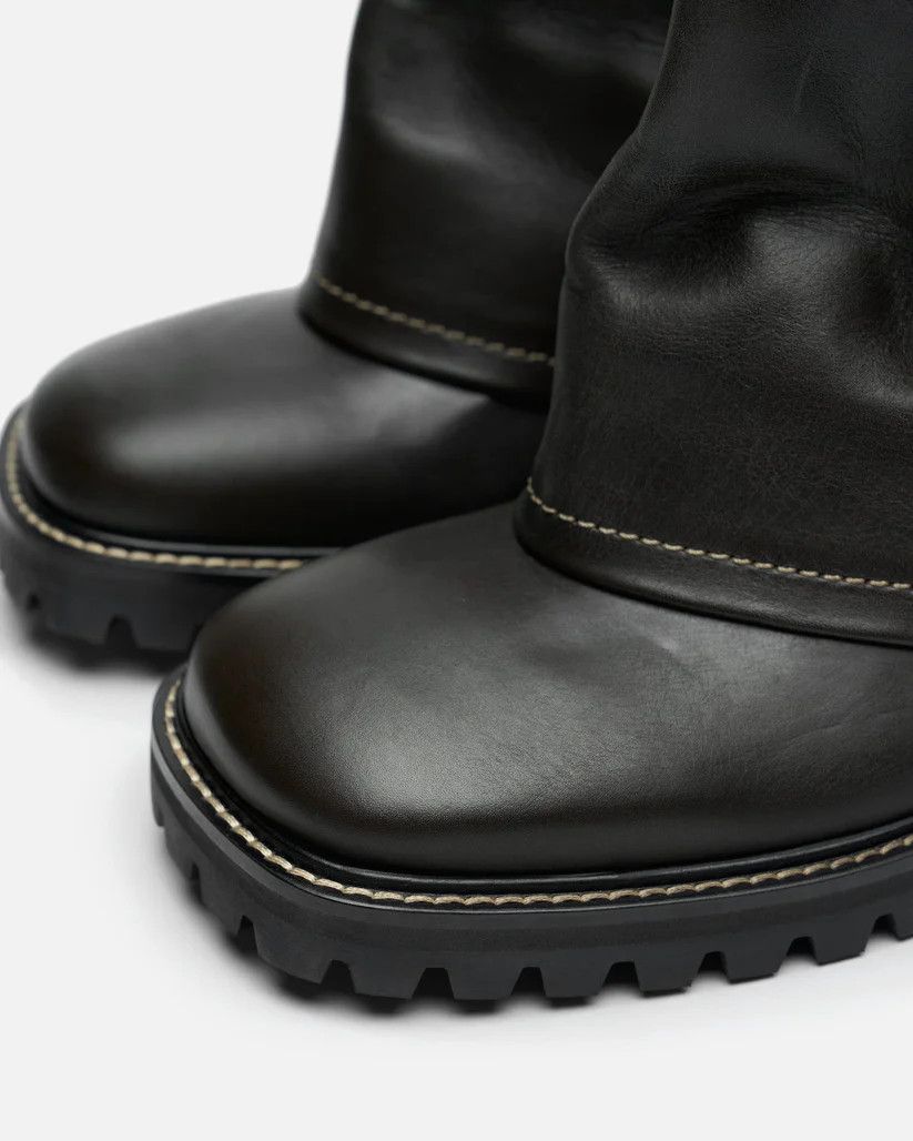 Acne Studios o1s1v1r1oon0825 Knee Hight Boot in Mocha Brown Size US 11 / EU 44 - 7 Thumbnail
