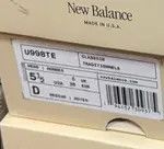 New Balance o1w1db10824 998 Core Rubber-Trimmed Full-Grain Sneakers Size US 5.5 / EU 38 - 8 Thumbnail